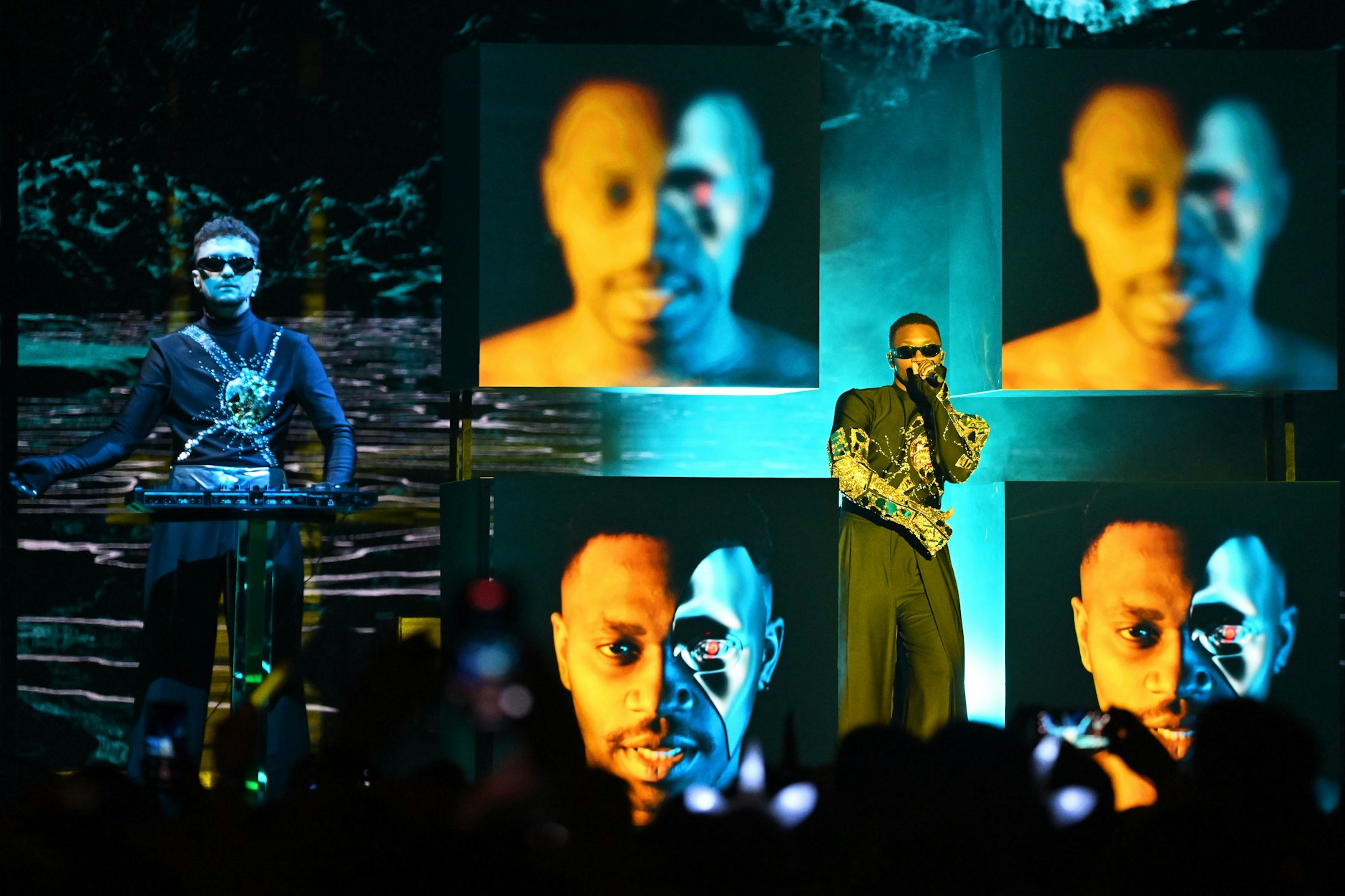 Große Symbolkraft: „Heart of Steel“ heißt der ukrainische Song von Tvorchi, der immerhin für den sechsten Platz reichte.