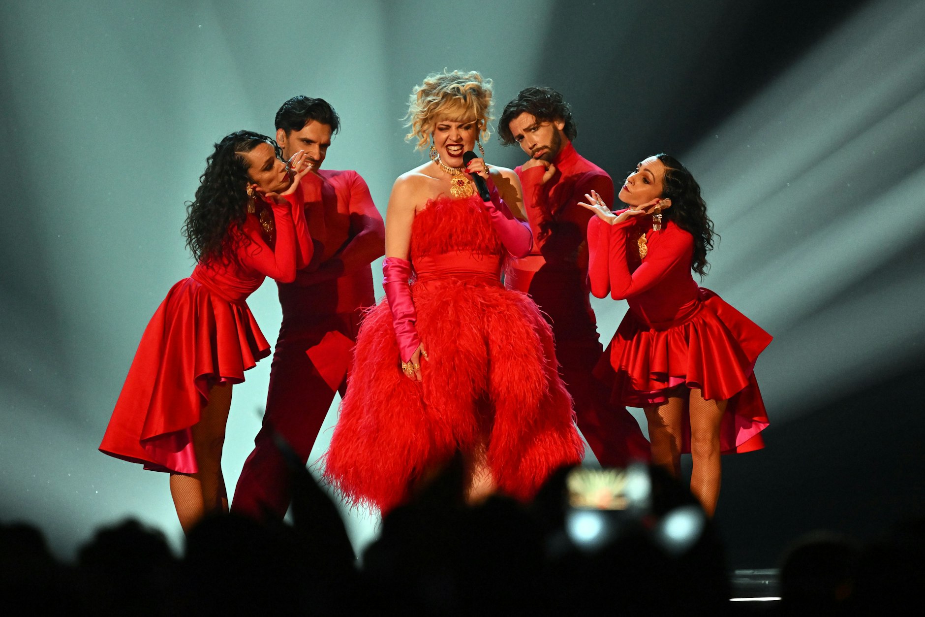 Mimicat aus Portugal sang beim ESC-Finale 2023 in Liverpool den Titel „Ai coração“, womit sie schließlich auf Platz 23 landete.