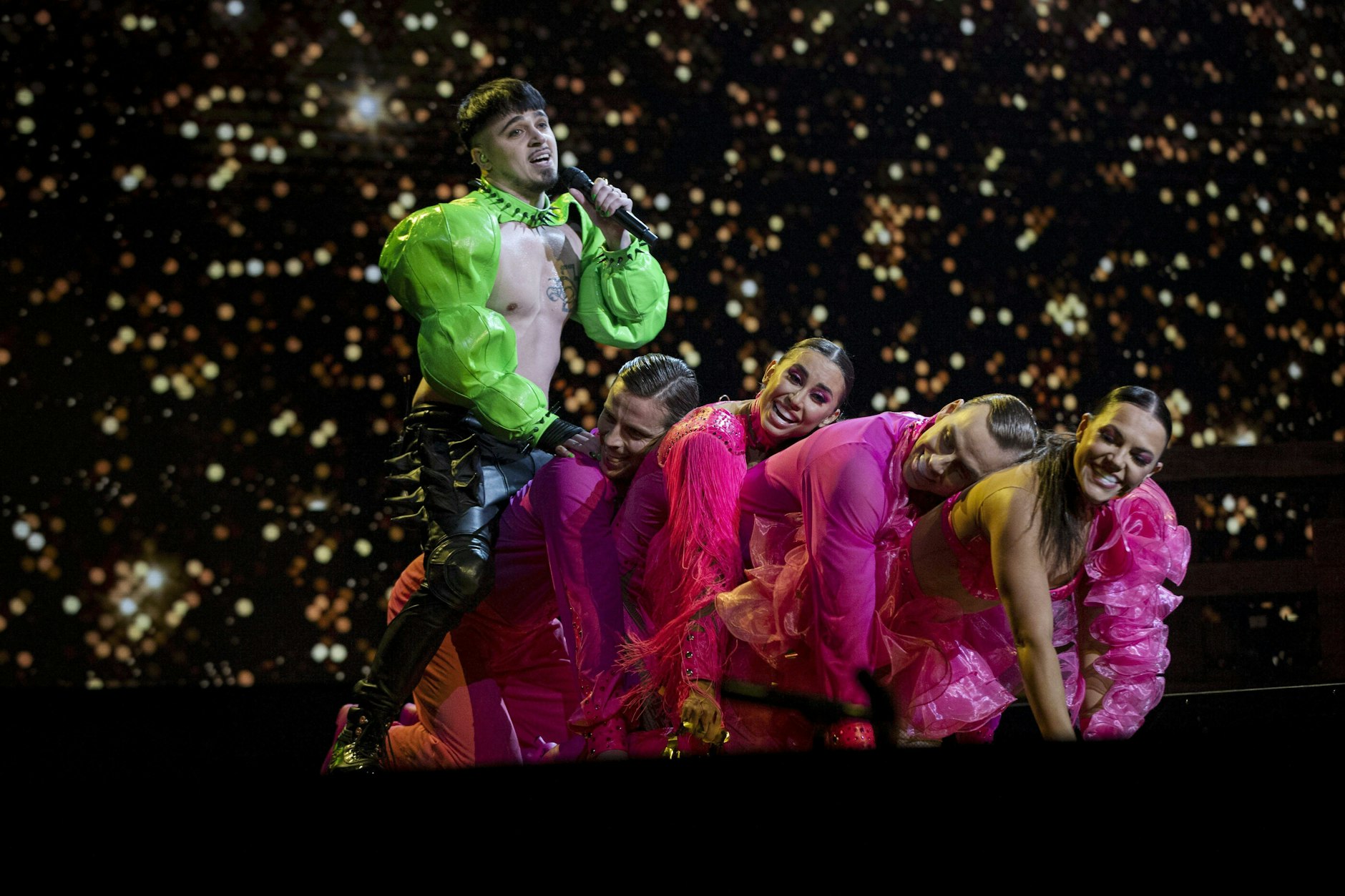 Wilder Genre-Mix: Käärijä, der finnische Kandidat, erlangte mit „Cha Cha Cha“ einen stolzen zweiten Platz.