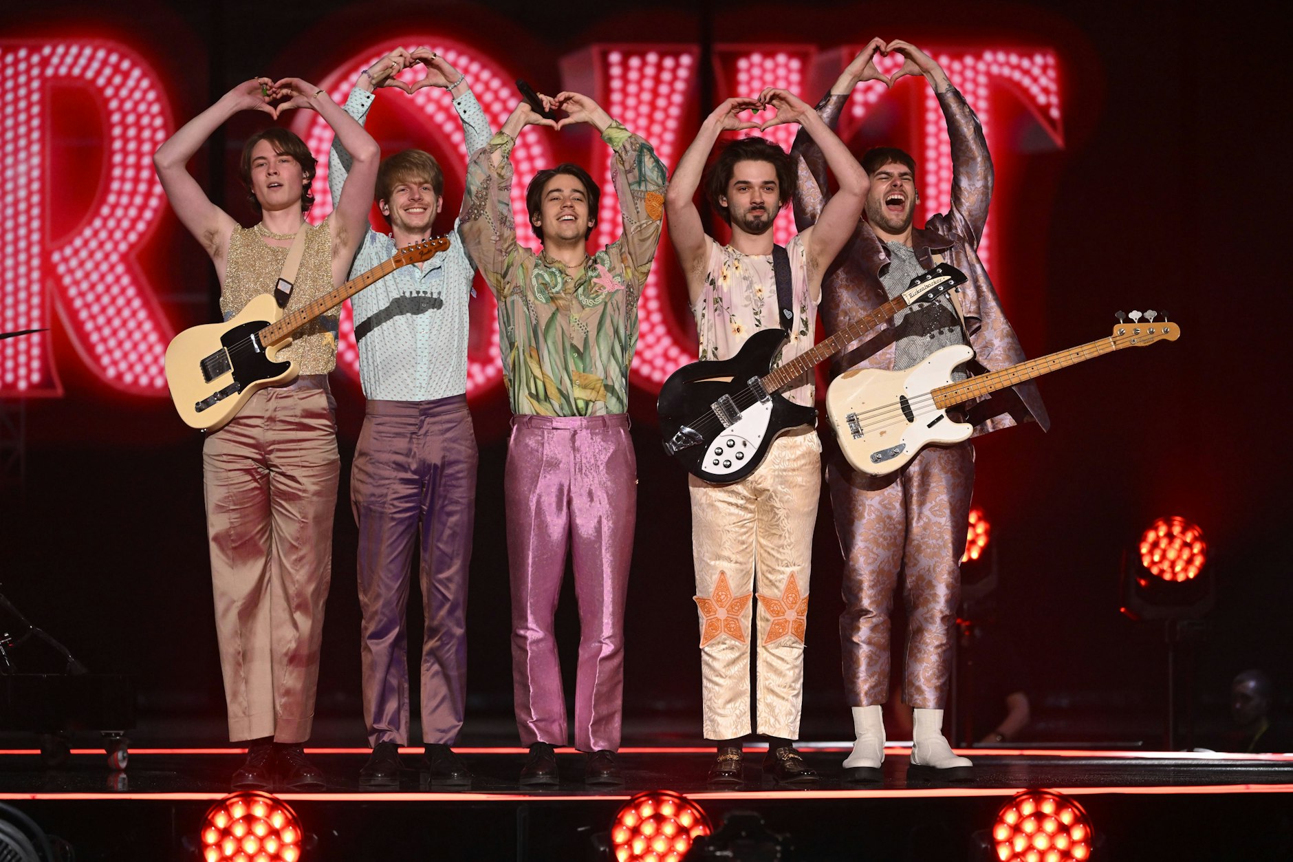 Herzbubis: Die slowenische Indie-Rock-Band Joker Out kam mit „Carpe diem“ auf Platz 21.