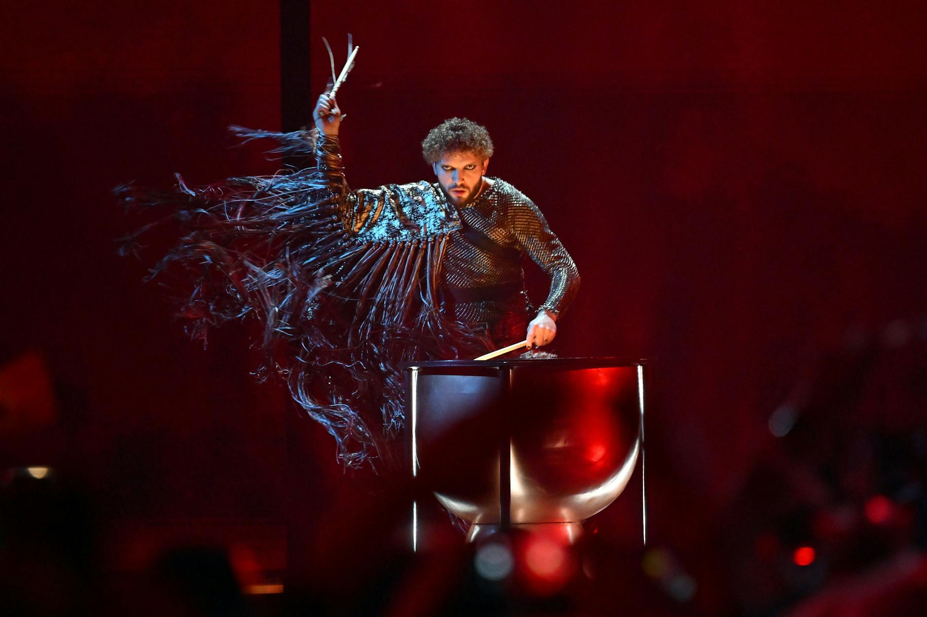 Pasha Parfeni aus Moldau mit seiner Performance von „Soarele și luna“ brachte es auf Platz 18.