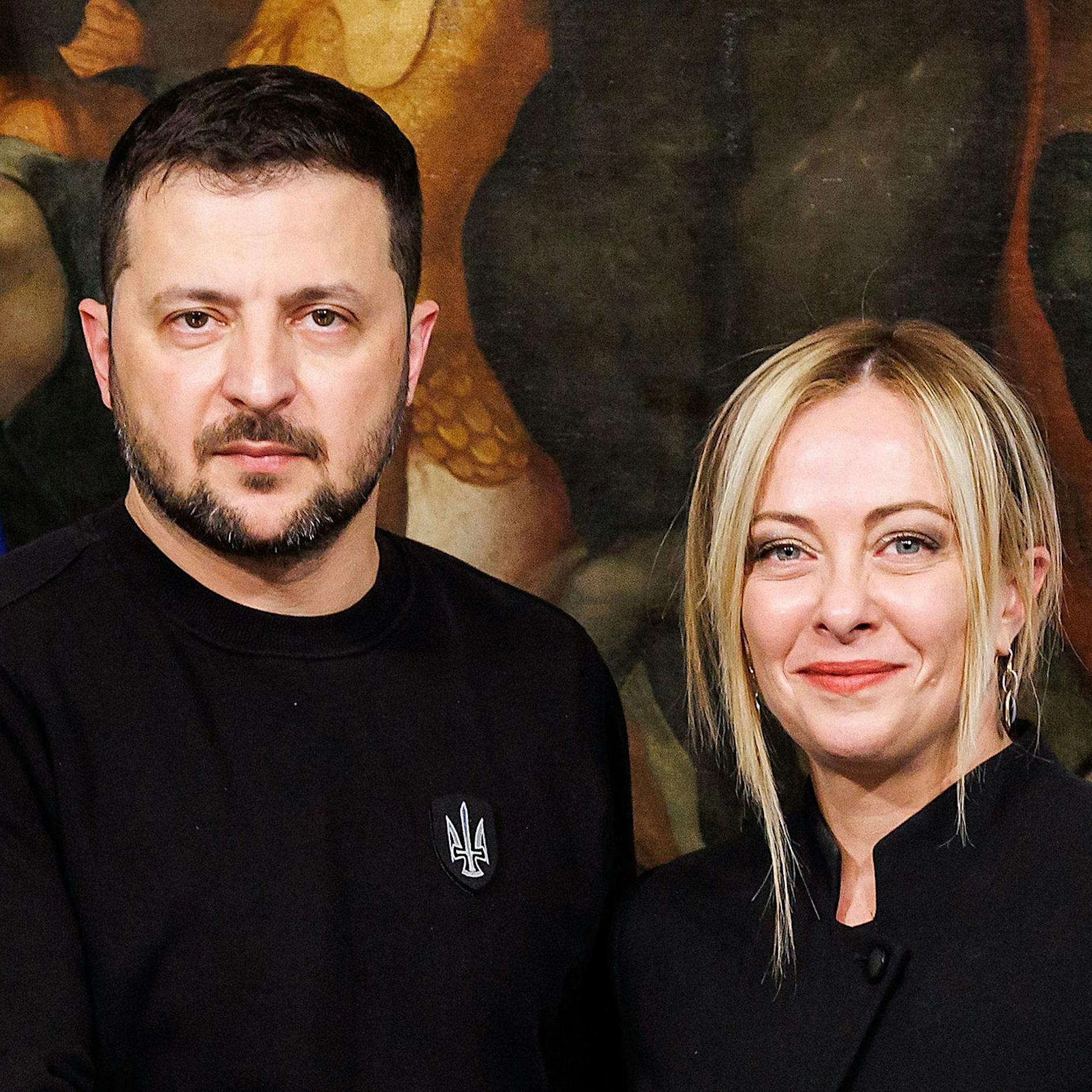 Präsident Selenskyj in Rom - Italien sichert Hilfe zu