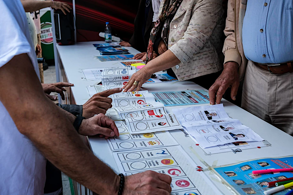 60,7 Millionen Wahlberechtigte in der Türkei und rund 3,4 Millionen im Ausland sind aufgerufen, am 14. Mai einen Präsidenten und ein neues Parlament zu wählen.  MA Press Wire/dpa