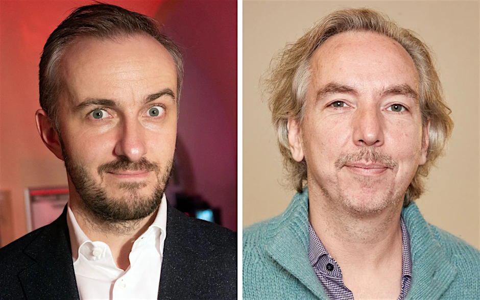 Kommentierten für FM4 den Eurovision Song Contest: Jan Böhmermann (l.) und Olli Schulz
