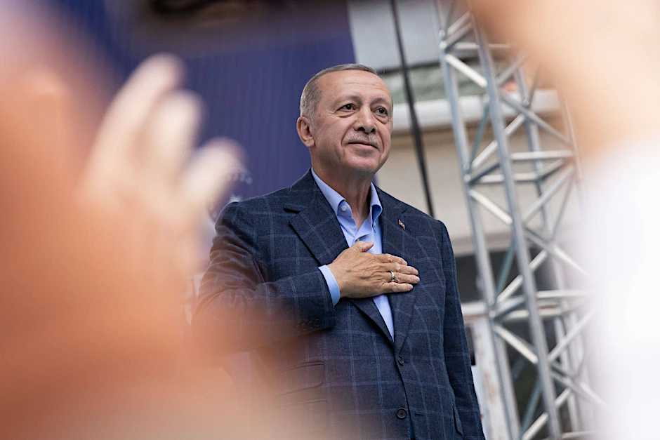 Erdogan am 13. Mai bei einer Wahlkampfveranstaltung in Istanbul