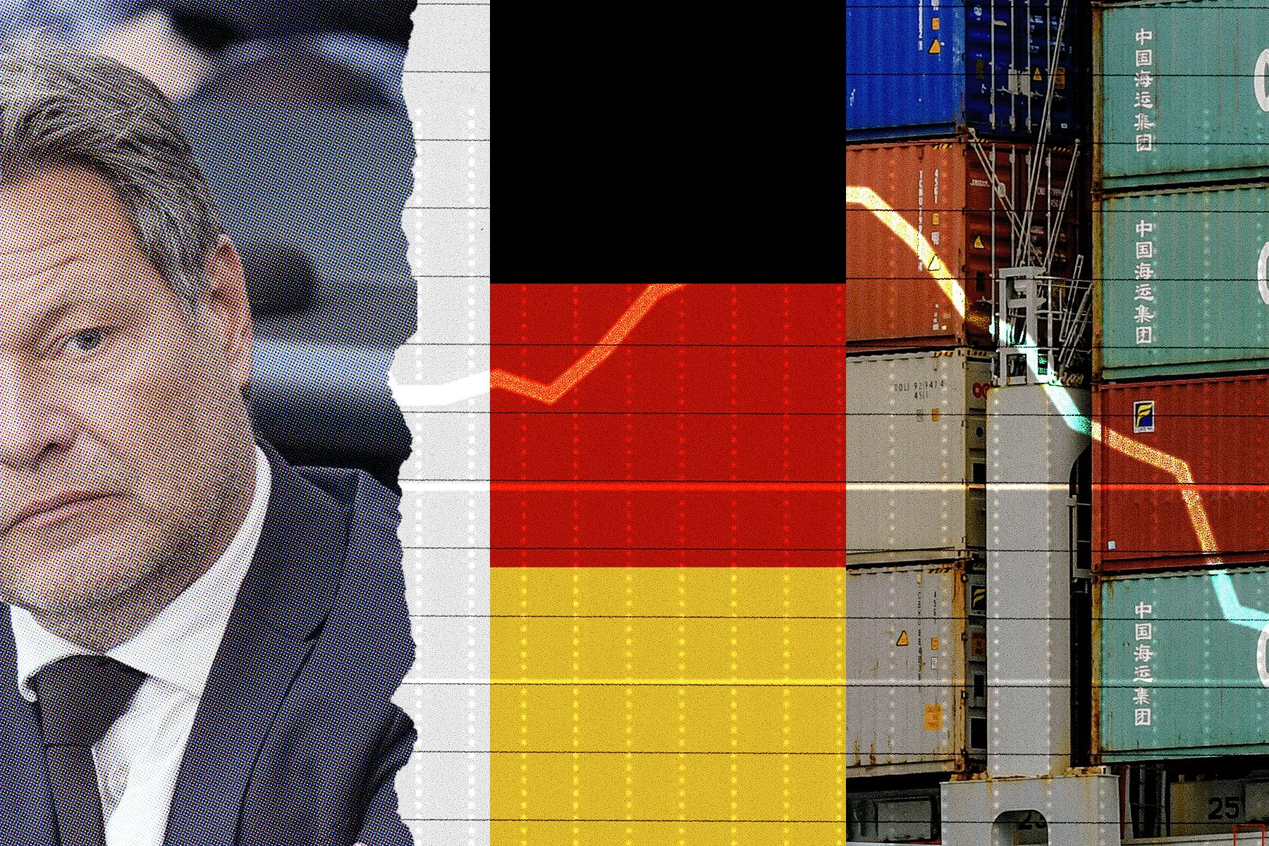 Steigende Preise, sinkende Exporte: Der Kurs von Wirtschaftsminister Robert Habeck geht in Richtung Rezession.
