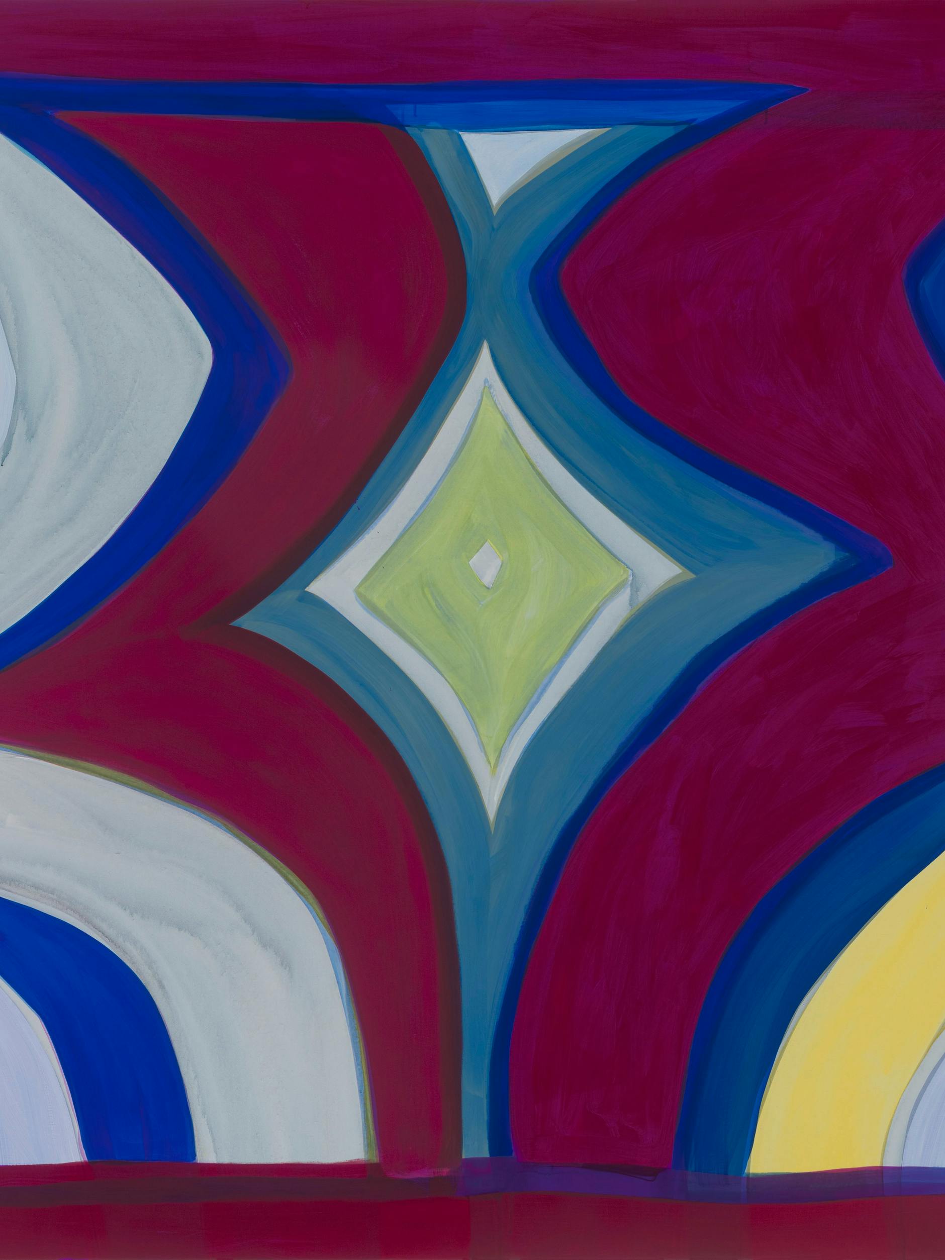 „ Stanleys Repertoire“, 2022, Acryl/Lw.