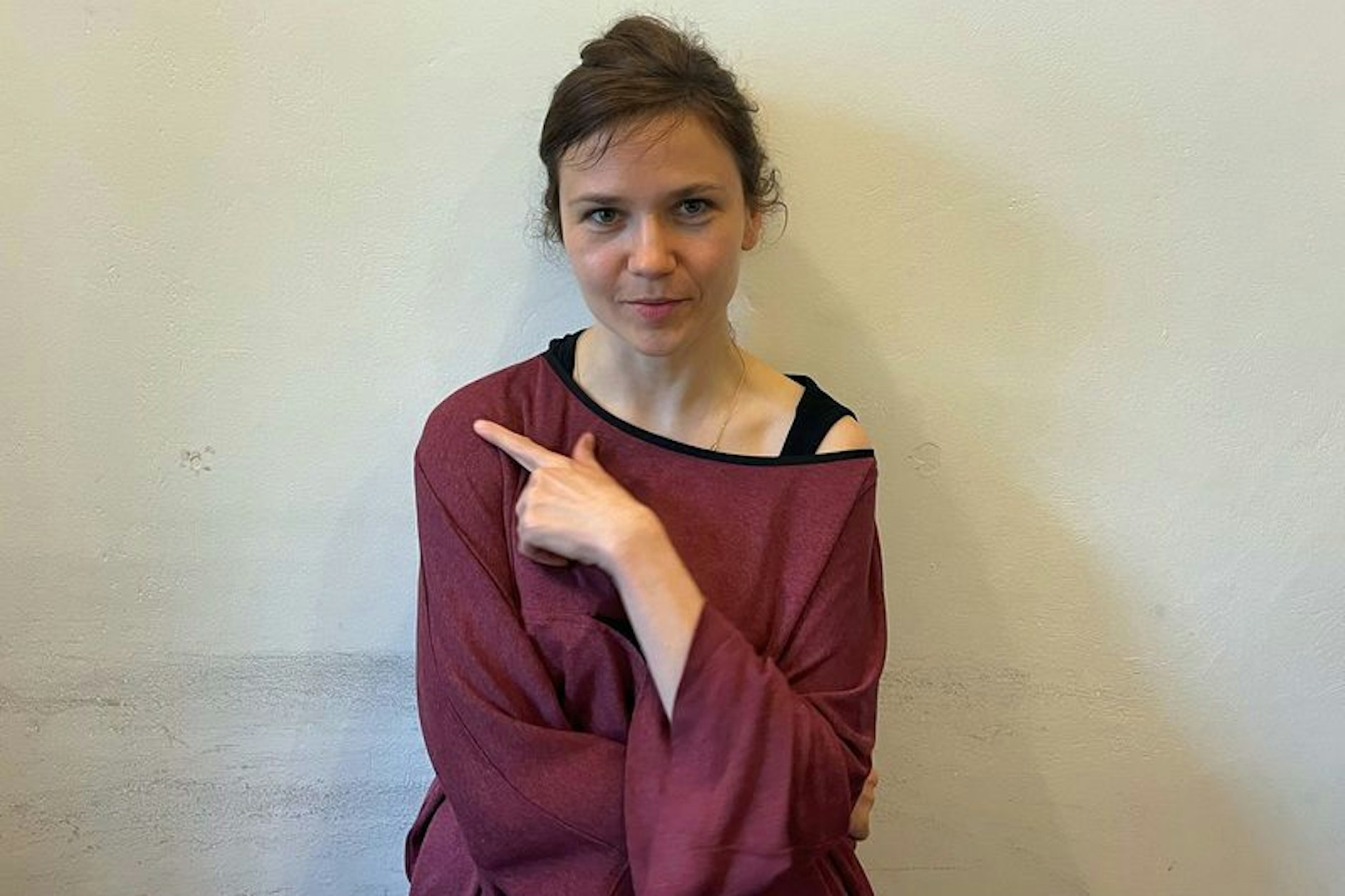 Warschau: Aktivistin Alexandra Magryta von der feministischen Stiftung Federa in Warschau in den Räumen der Stiftung.