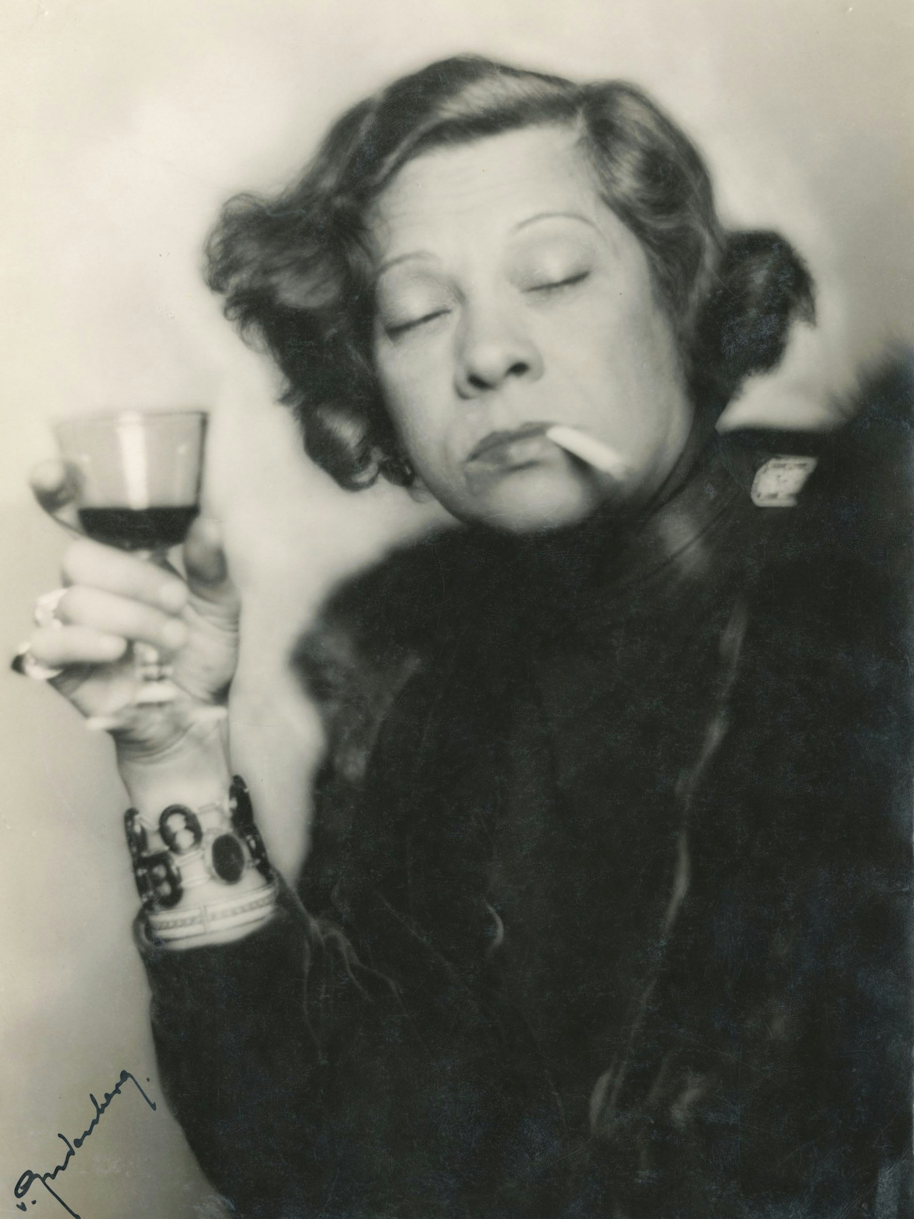 Wolff von Gudenberg: Tilla Durieux als Anna Balbanowa in „Treibjagd“, 1929