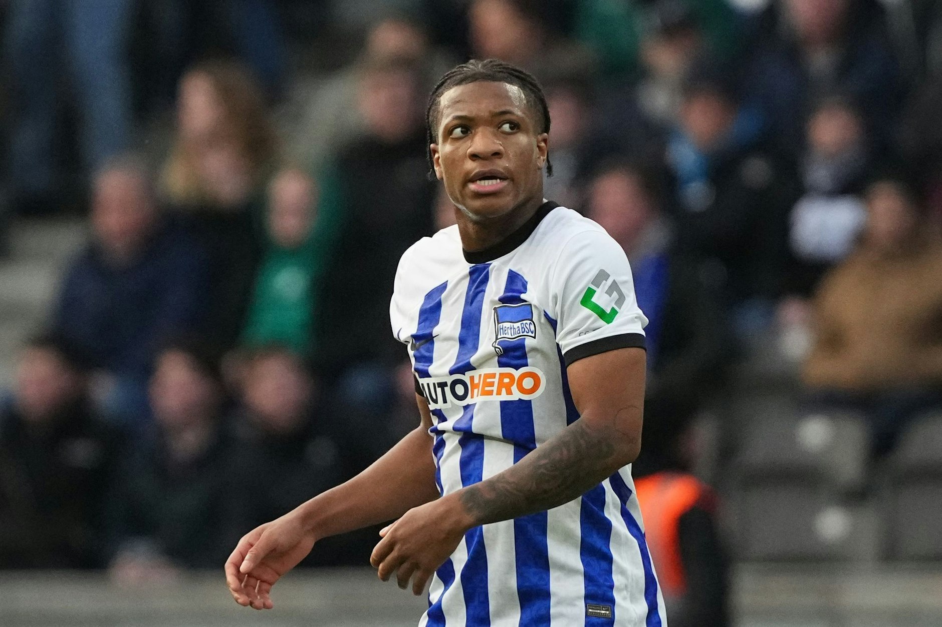 Jessic Ngankam ist trotz Tabellenplatz 18 einer der Gewinner bei Hertha BSC.