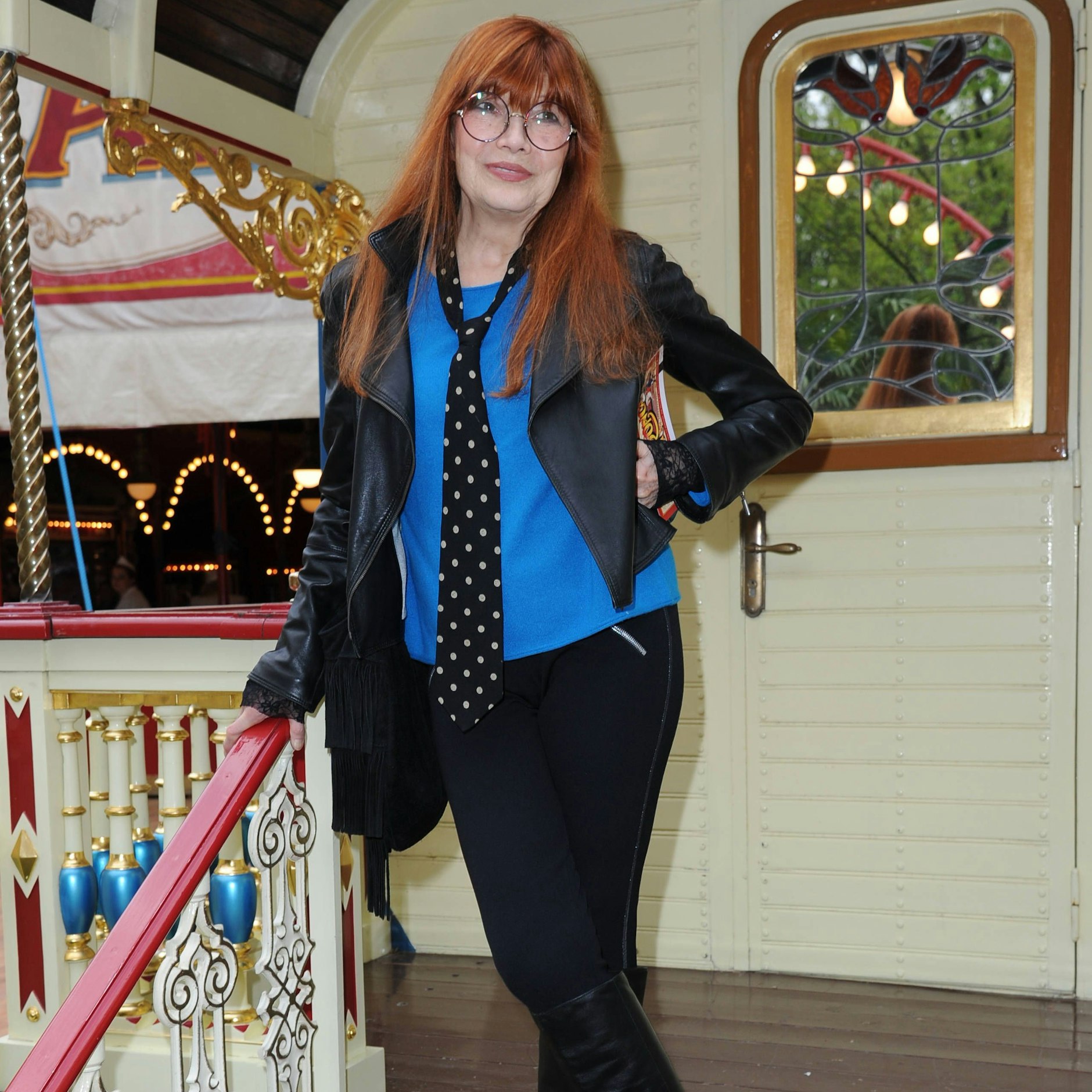 Katja Ebstein zog bei der Premiere des Circus Roncalli alle Blicke auf sich.