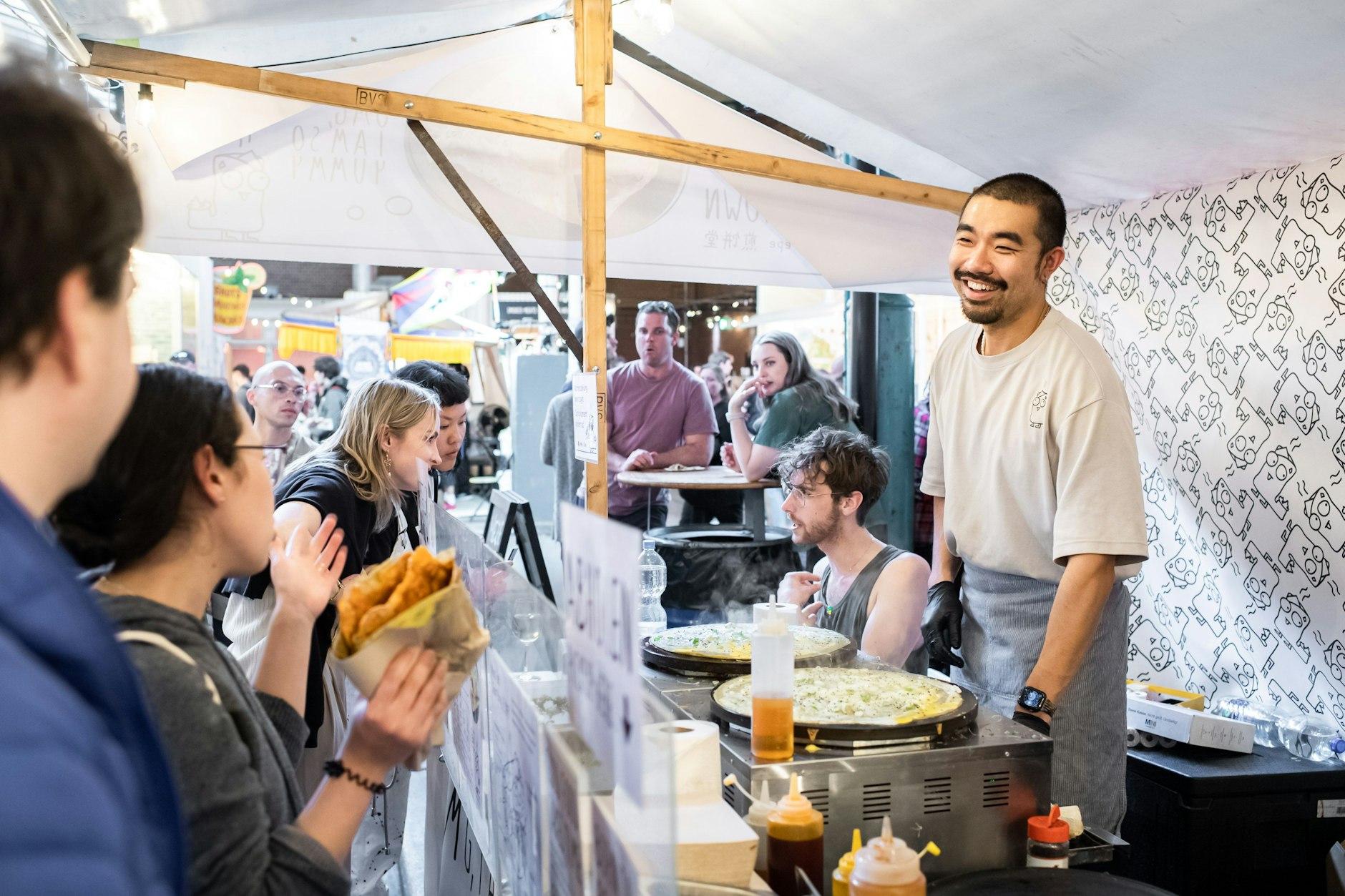 Er vermisste sein chinesisches Lieblingsfrühstück und stellt es nun selbst her: Ben von Jiang Bing Town