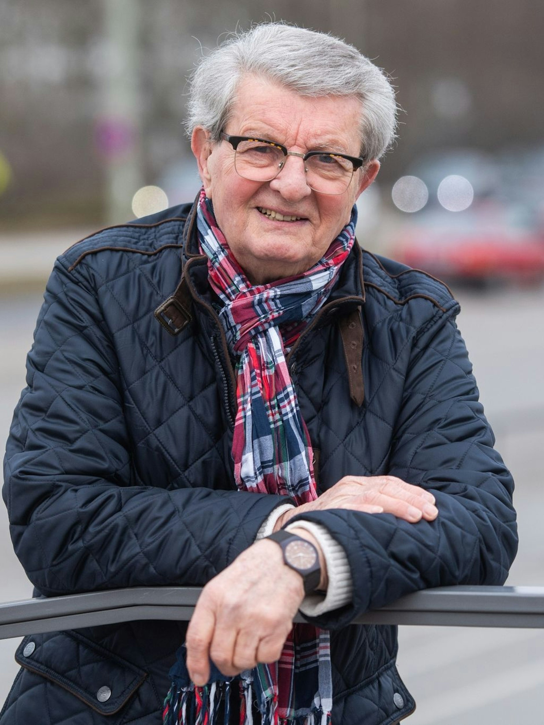 Der langjährige Nachrichtensprecher im DDR-Fernsehen, Klaus Feldmann, ist im Alter von 87 Jahren gestorben. Hier auf einem Archivbild aus dem Jahr 2021.&nbsp;