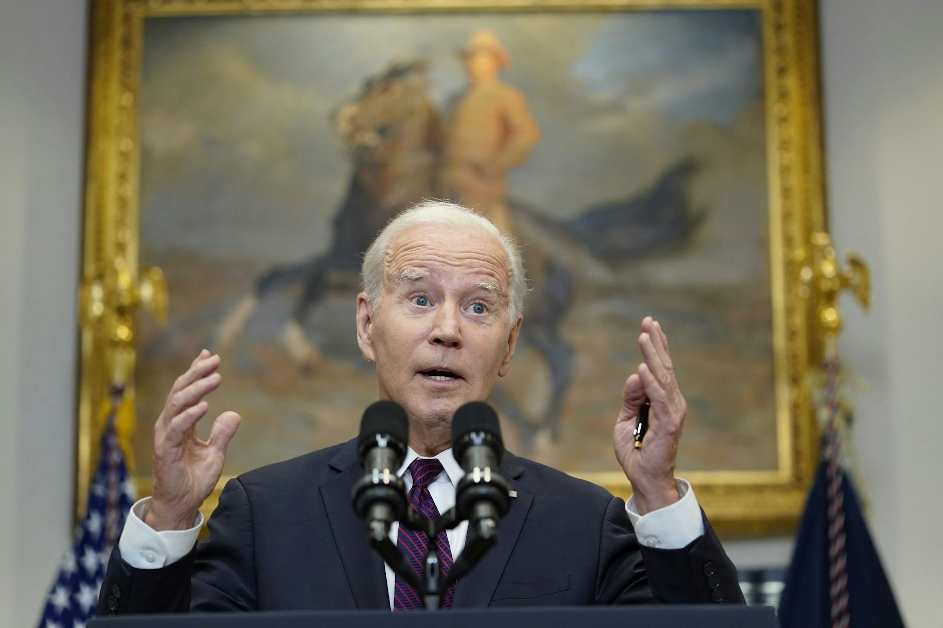 US-Präsident Joe Biden steht beim Thema Schuldengrenze unter Druck.