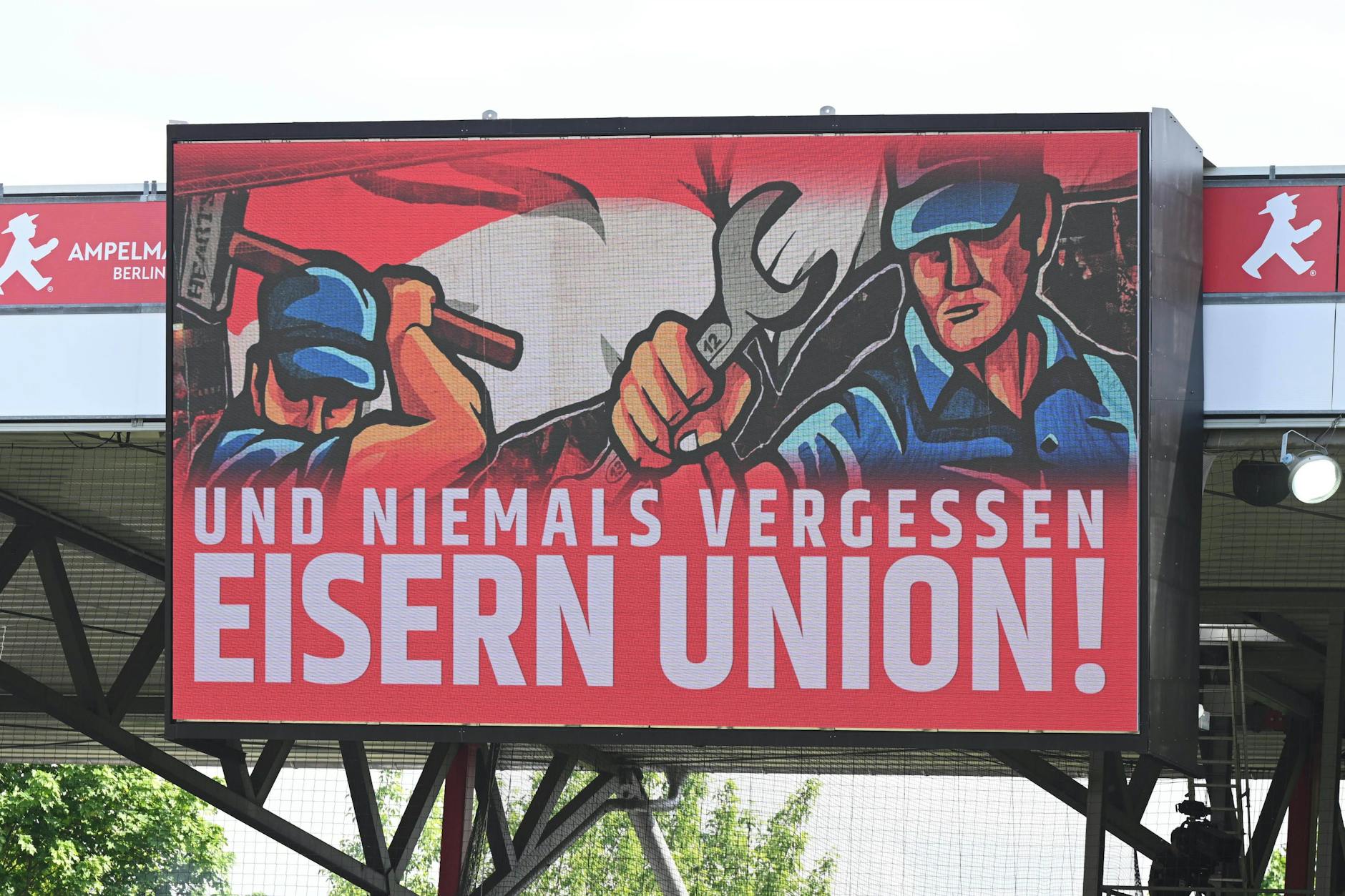 Beim 1. FC Union Berlin wird immer wieder auf die Werte des Vereins hingewiesen.