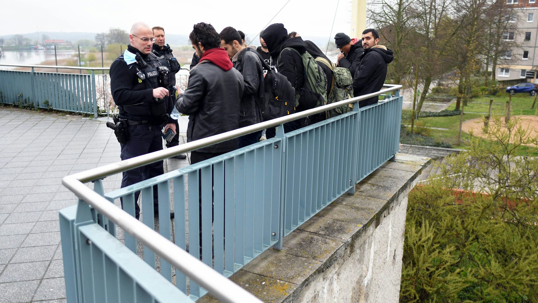 Die Bundespolizei geht in Frankfurt (Oder) gegen Schleuserkriminalität vor.&nbsp;