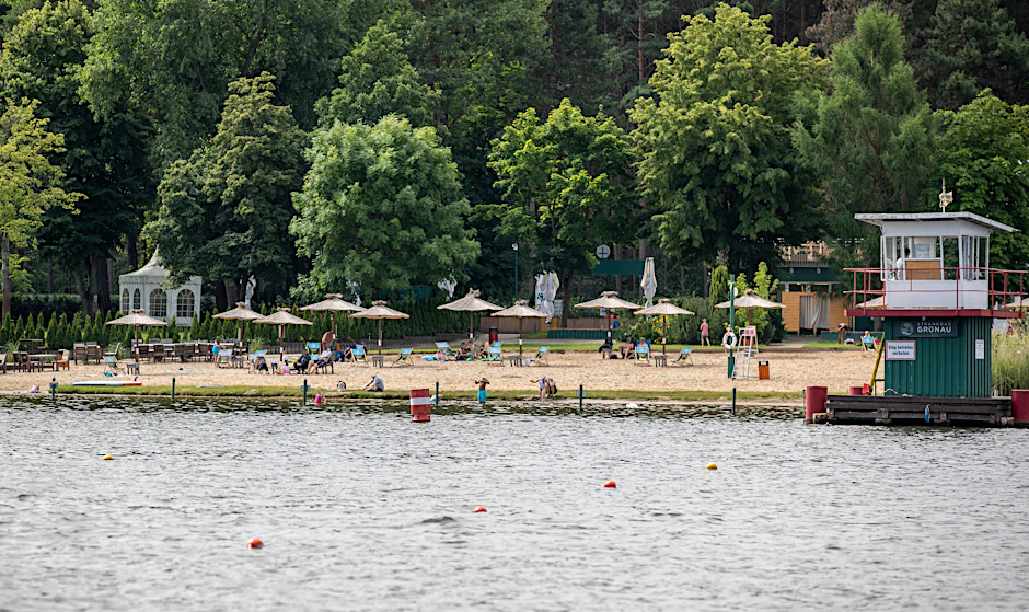 Das Strandbad Grünau hat schon geöffnet&nbsp;