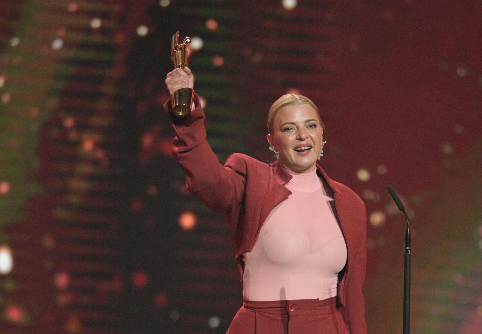 Jördis Triebel ist als beste Nebendarstellerin ausgezeichnet worden.