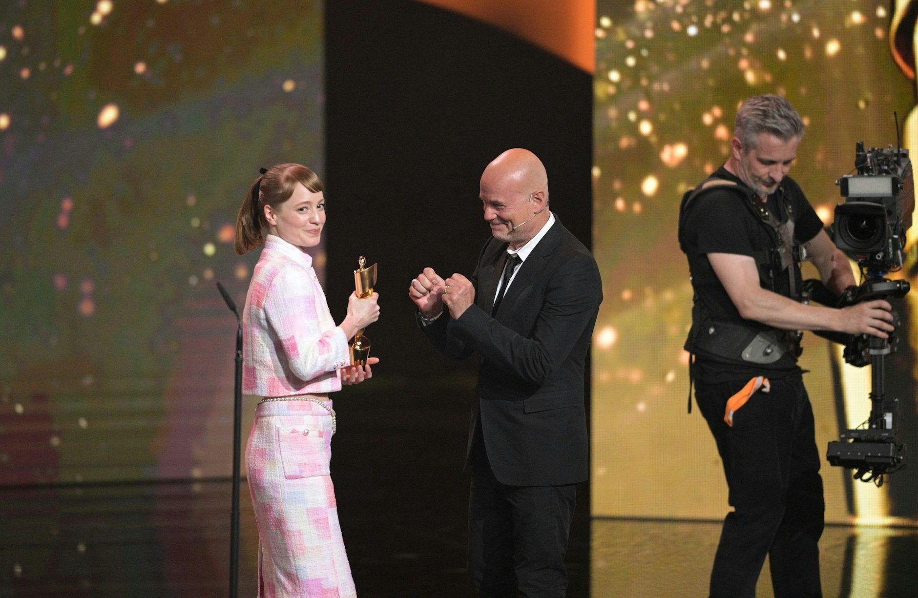 Schauspielerin Leoni Benesch wurde für ihre Hauptrolle in «Das Lehrerzimmer» ausgezeichnet.  