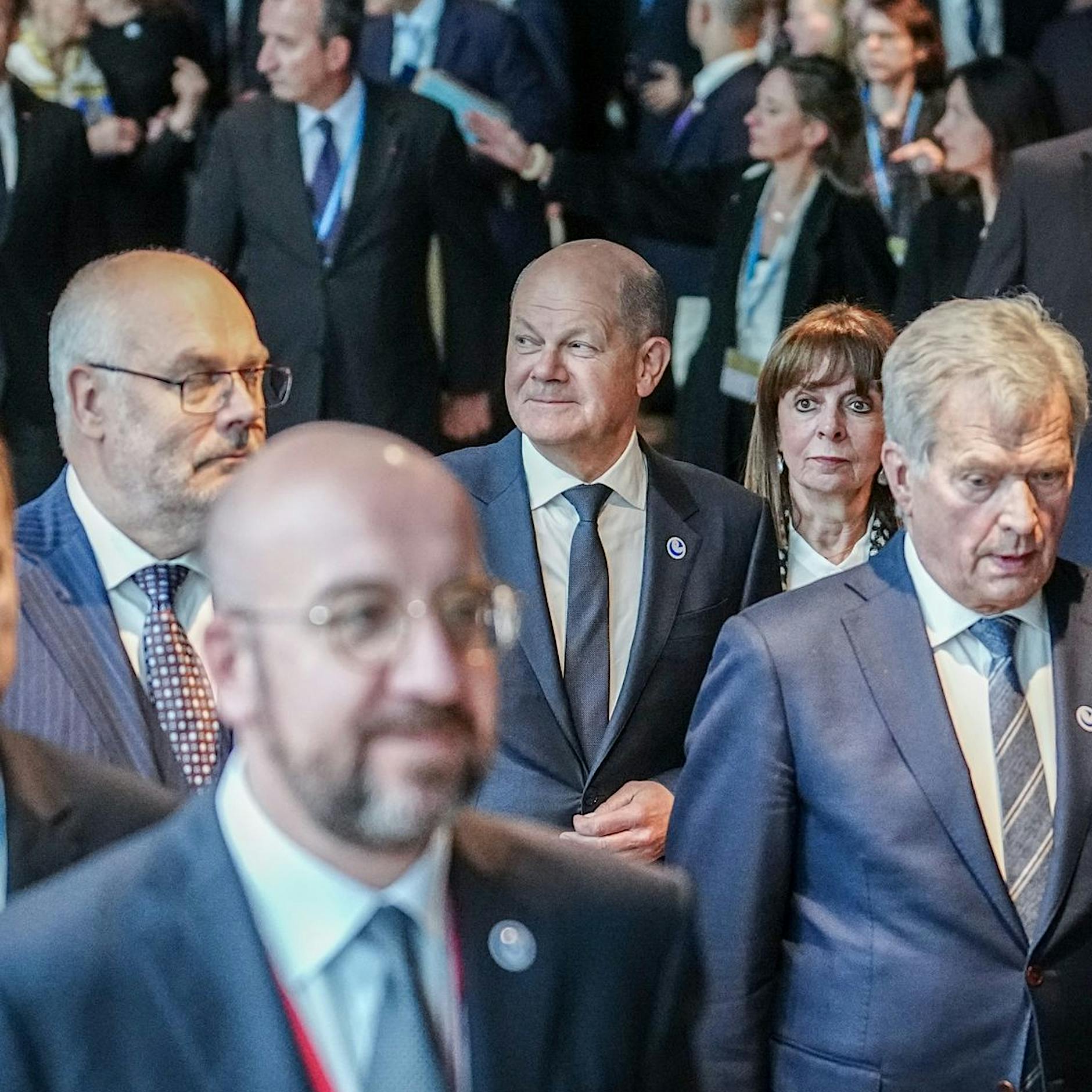 Scholz beim Europarat: Schadensregister für die Ukraine, aber keine Kampfjets