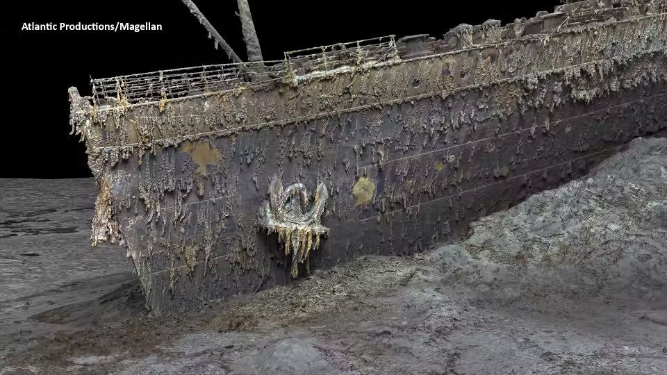 MIT VIDEO! Sensation im Ozean: 3D-Scan der Titanic enthüllt neue Geheimnisse