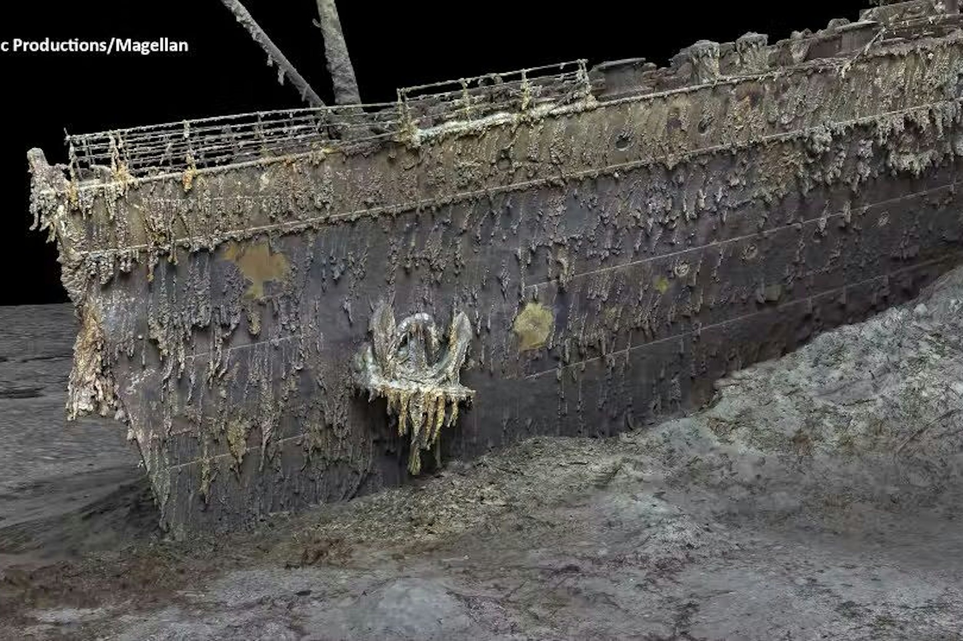 Das Wrack der Titanic und das umliegende Trümmerfeld wurden jetzt neu gescannt. Die Aufnahmen geben völlig neue Einblicke.
