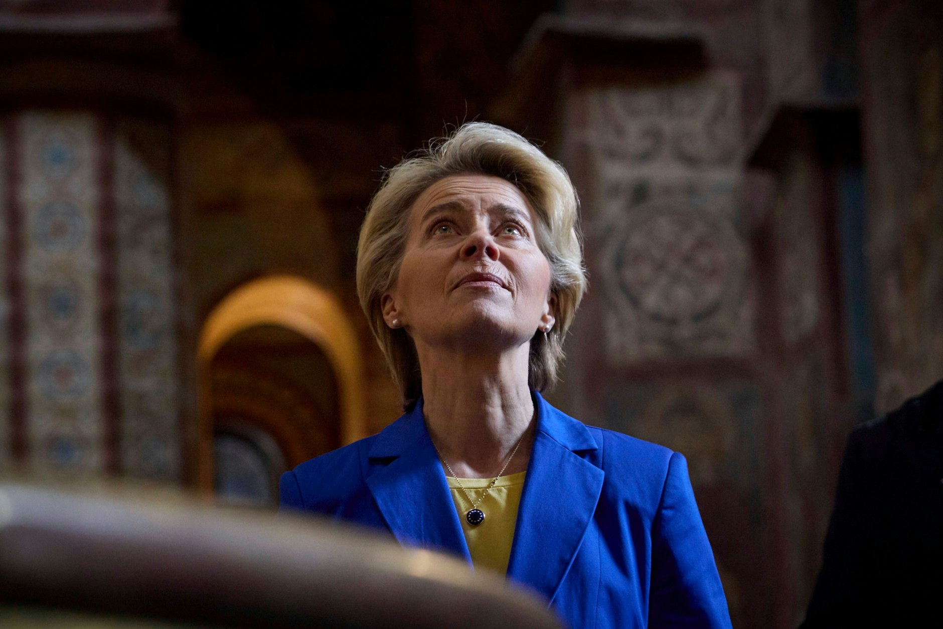 Ursula von der Leyen am 9. Mai in Kiew.