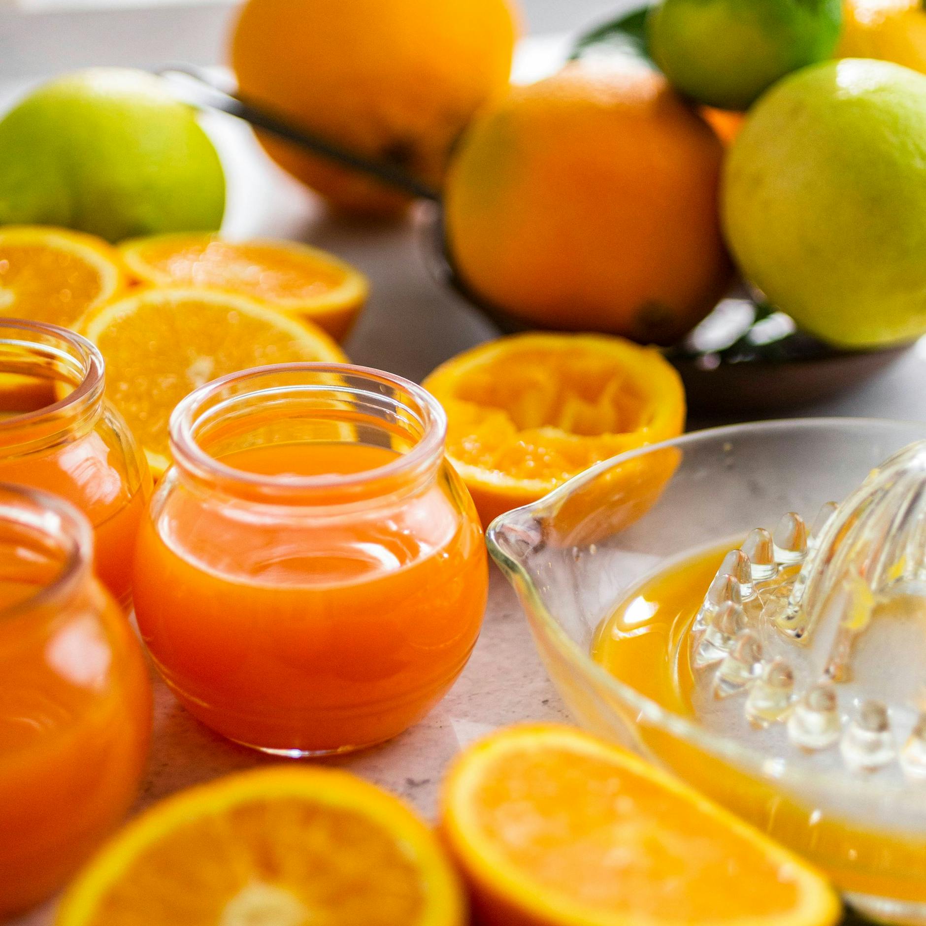 Wer selber presst, muss keine Knappheit beim Orangensaft fürchten.