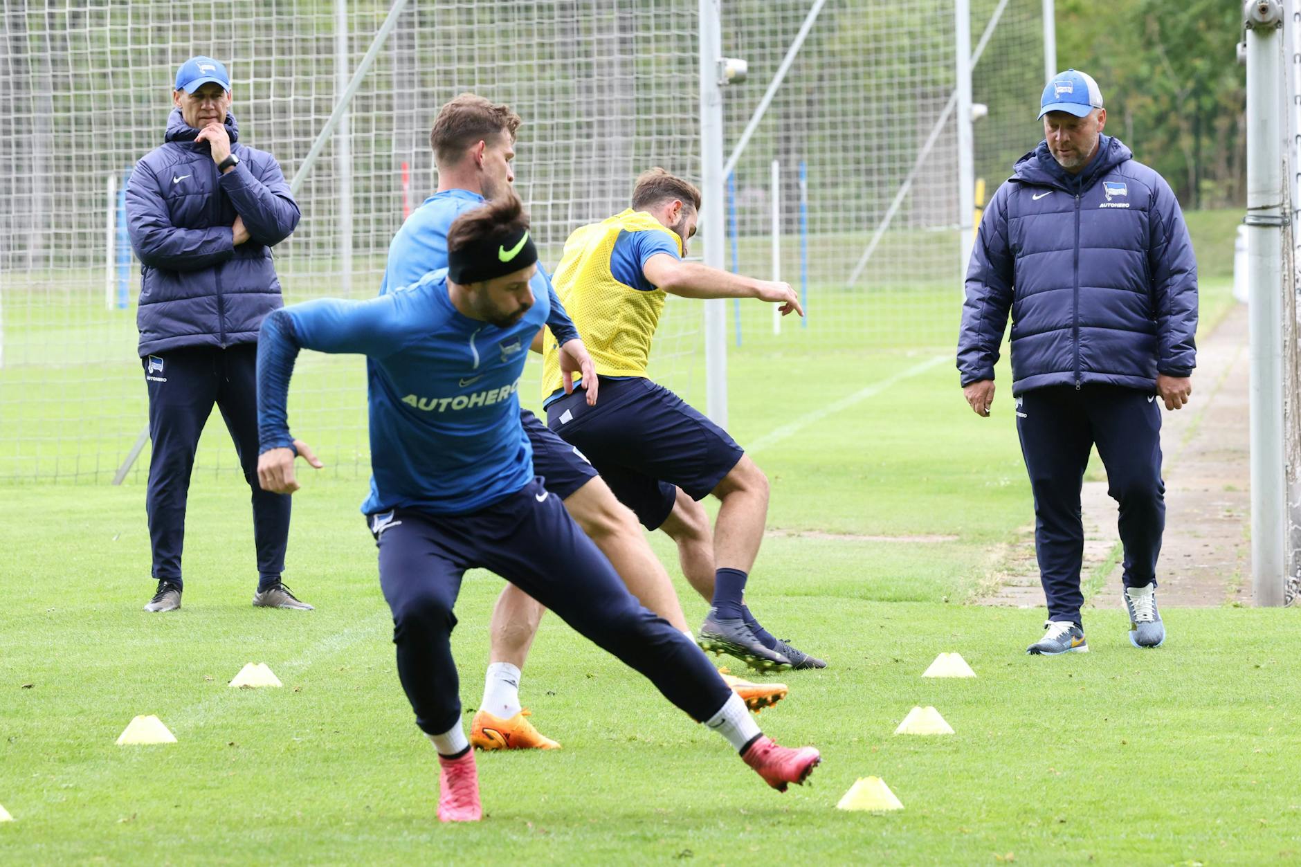 Hertha-Trainer Pal Dardai will nicht nur im Training Einsatz von seinen Spielern sehen, sondern vor allem im Spiel gegen den VfL Bochum.
