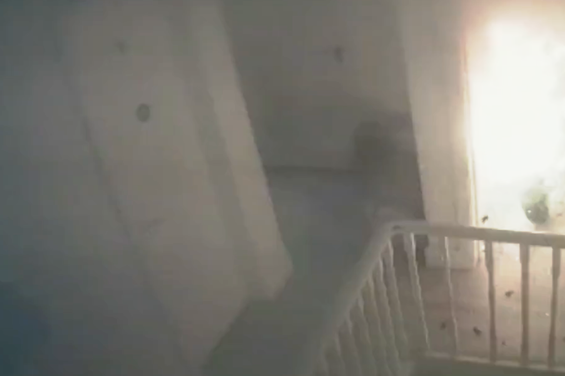 Die Feuerwehr von London veröffentlichte die Aufnahmen zur Warnung.