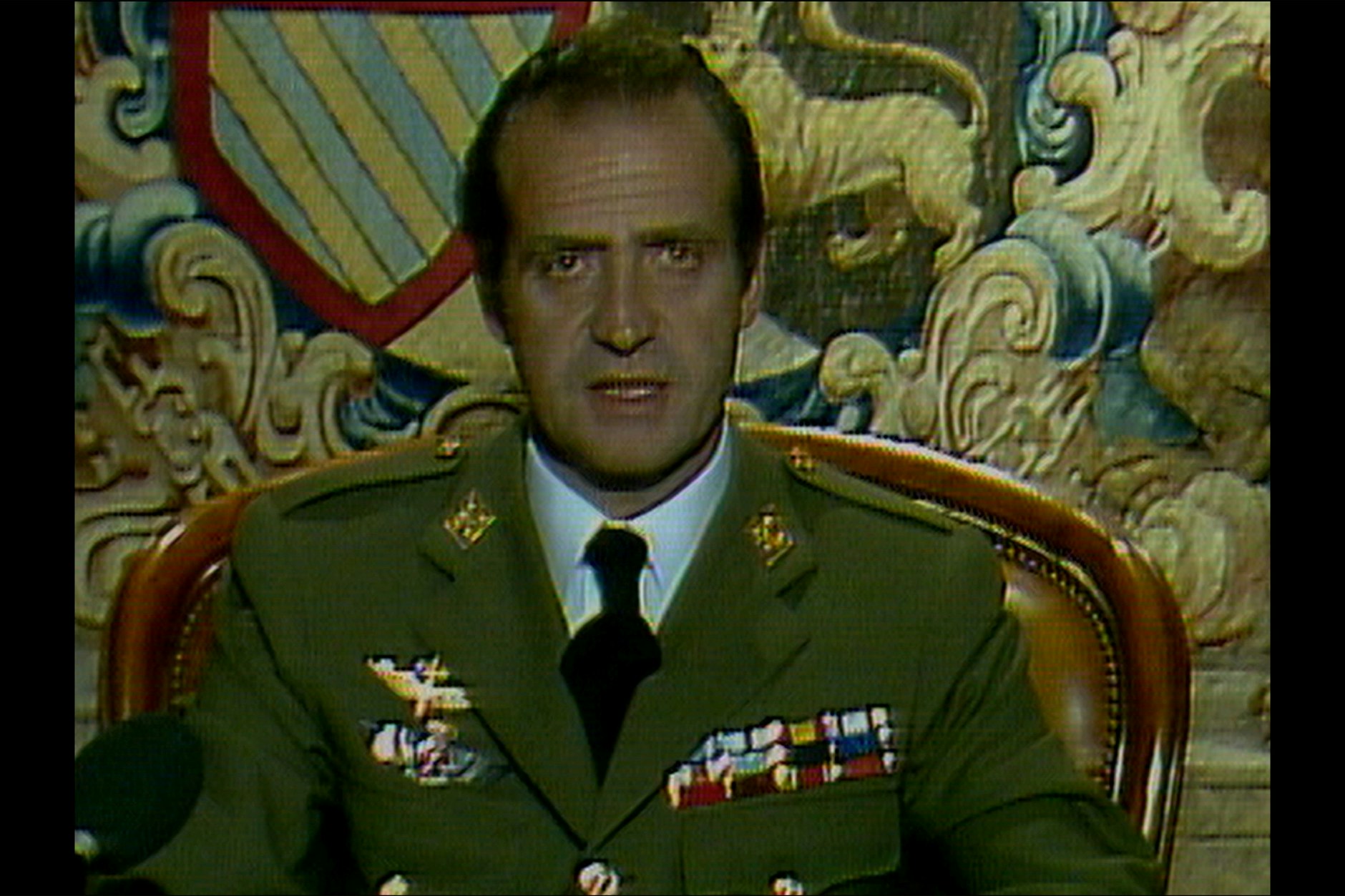 Sternstunde der Menschheit: In einer bewegenden TV-Ansprache stemmt sich der junge König Juan Carlos I. von Spanien am 23. Februar 1981 gegen die Diktatur.