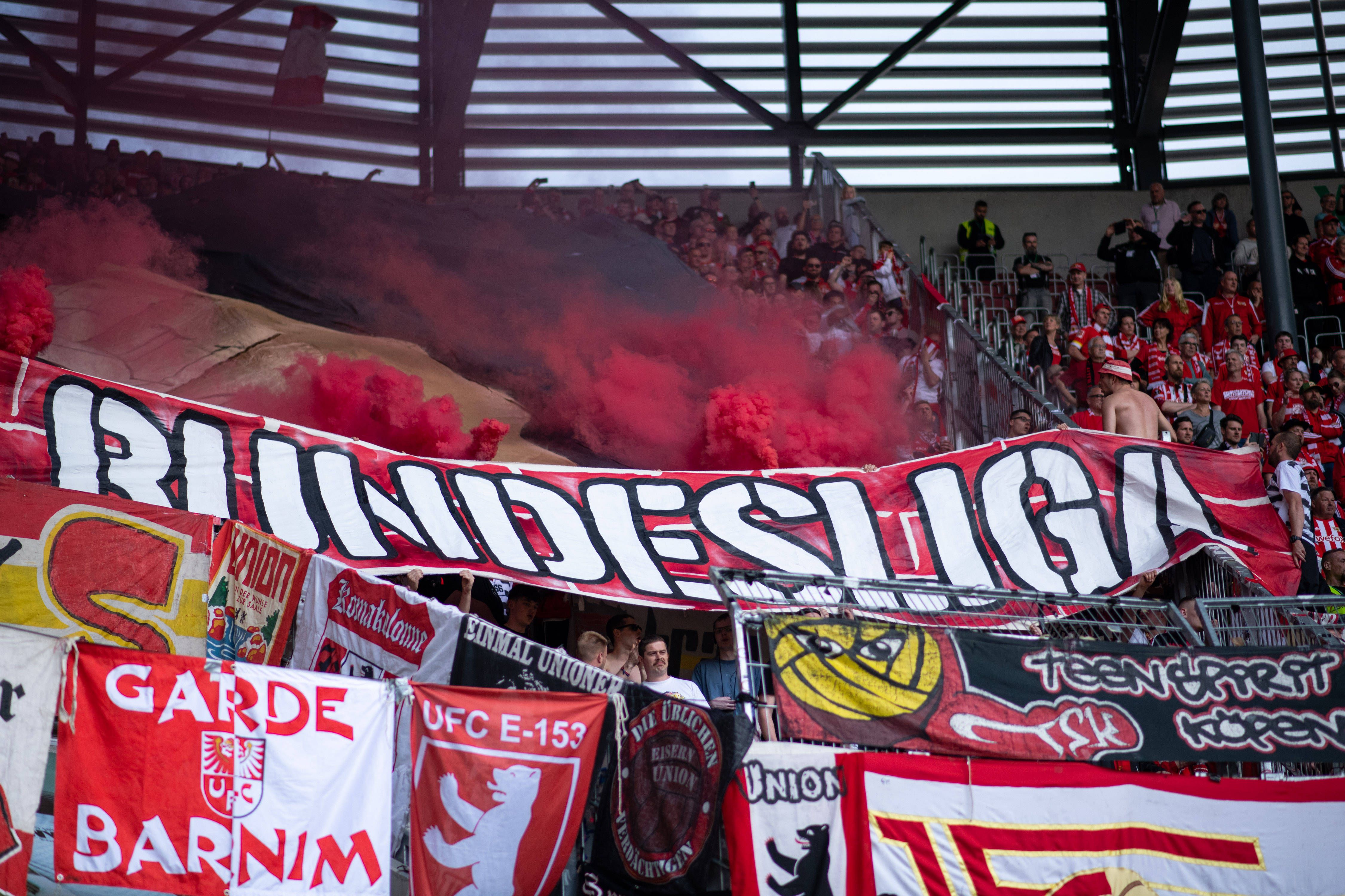 Image - Bei der TSG: Fan-Invasion durch die Anhänger des 1. FC Union