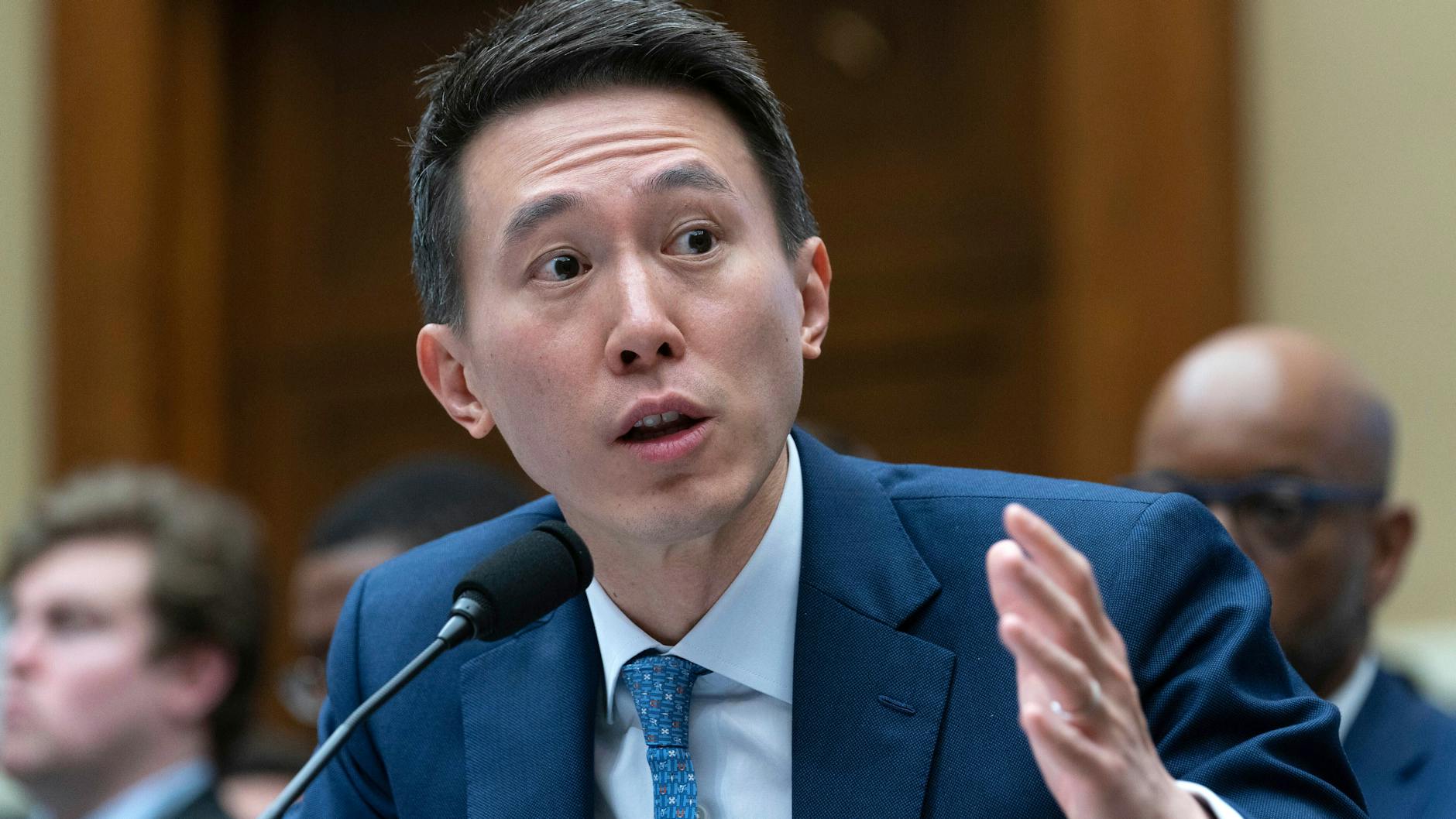 Steht unter politischem Druck: TikTok-CEO Shou Zi Chewes