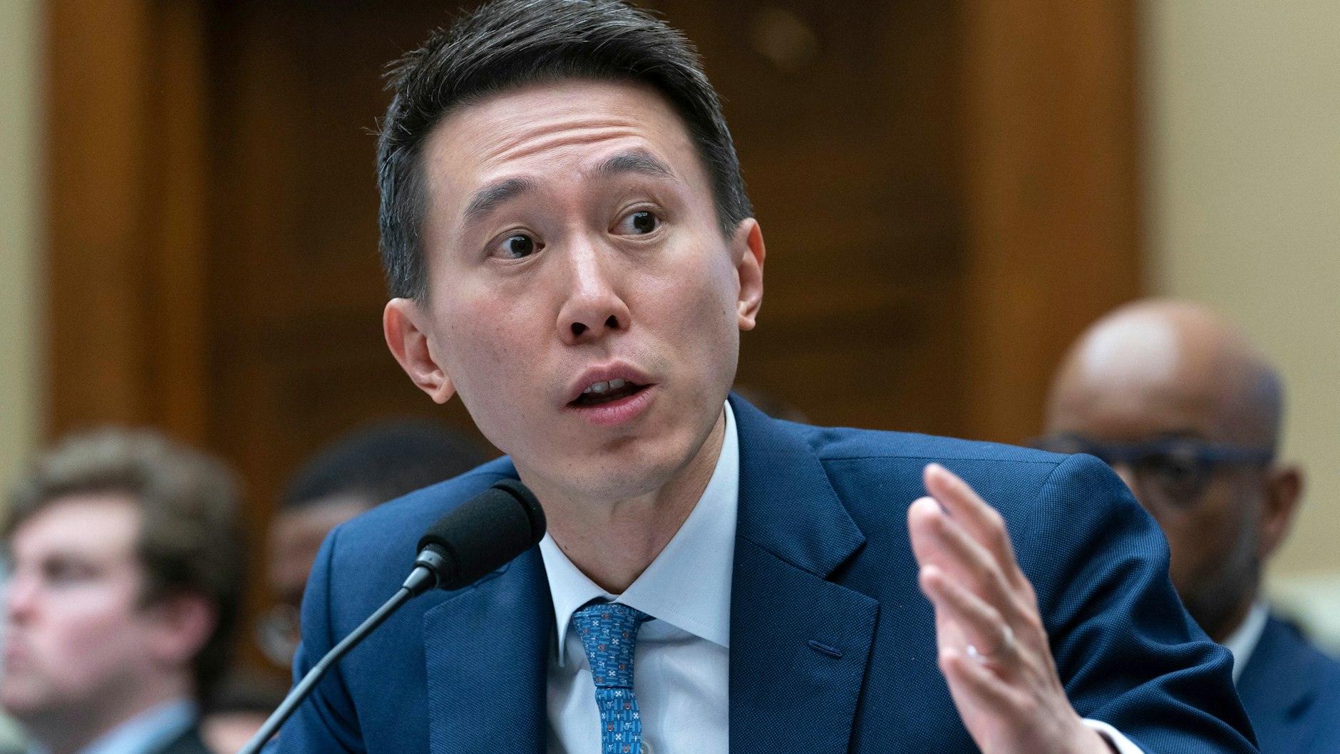 Steht unter politischem Druck: TikTok-CEO Shou Zi Chewes