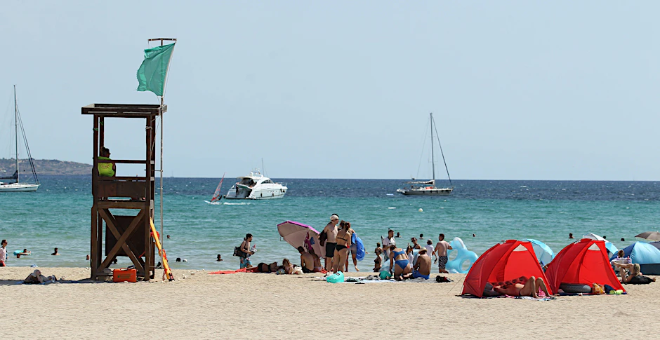 Mallorca, Playa de Palma: Ab Sonntag treten Rettungsschwimmer in den unbefristeten Streik.