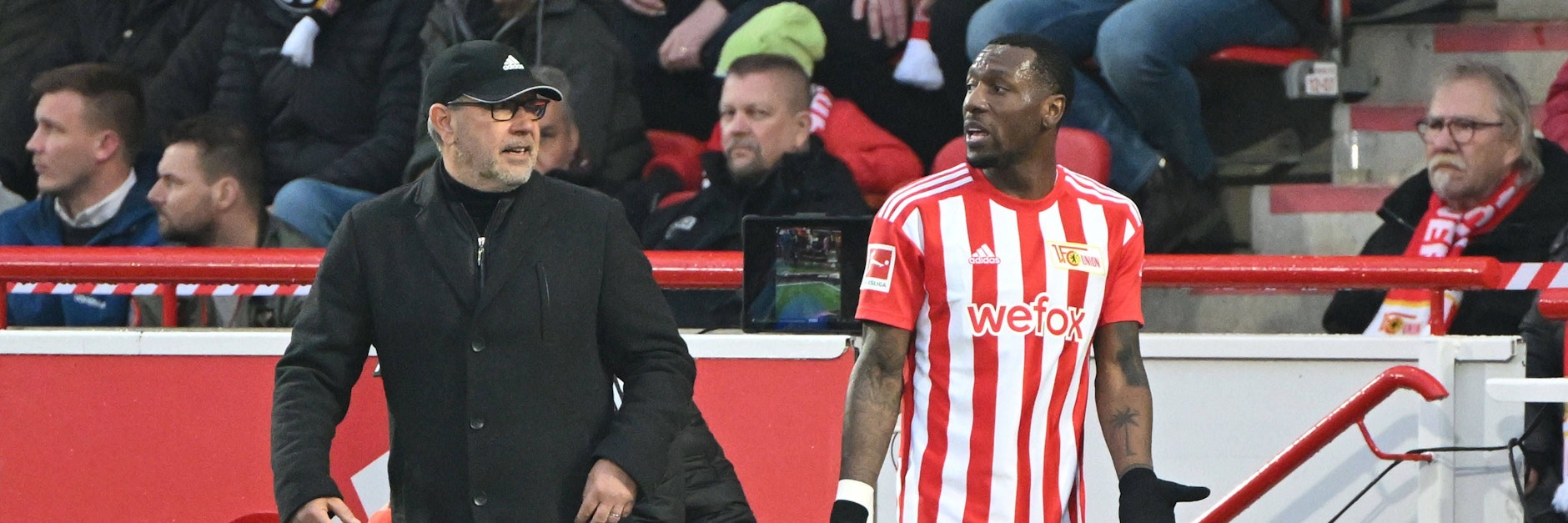 Steht vor einem kuriosen Bundesligarekord: Sollte Trainer Urs Fischer Stürmer Sheraldo Becker auswechseln, würde er zum 30. Mal in einer Spielzeit den Abpfiff nicht auf dem Rasen erleben.