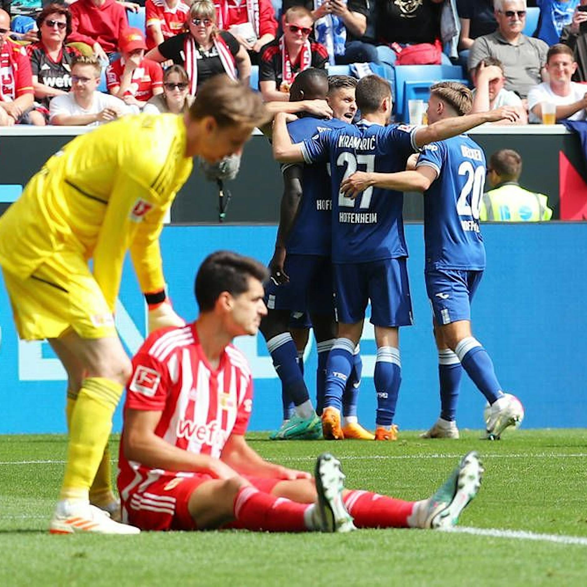 Leites rabenschwarzer Tag: Der 1. FC Union Berlin verliert in Hoffenheim 2:4