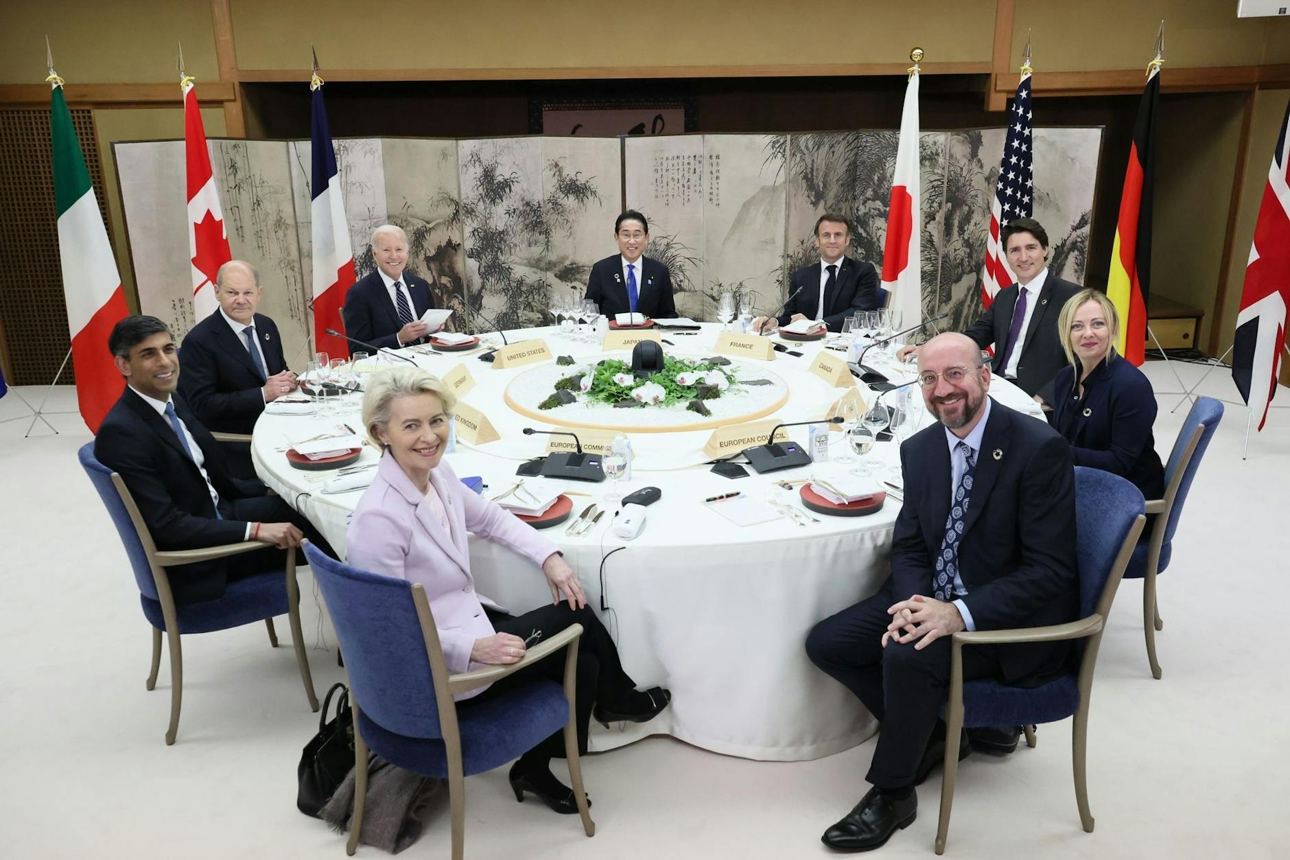 Die Regierungschefs der G7-Staaten treffen sich im japanischen Hiroshima zu ihren jährlichen Beratungen.