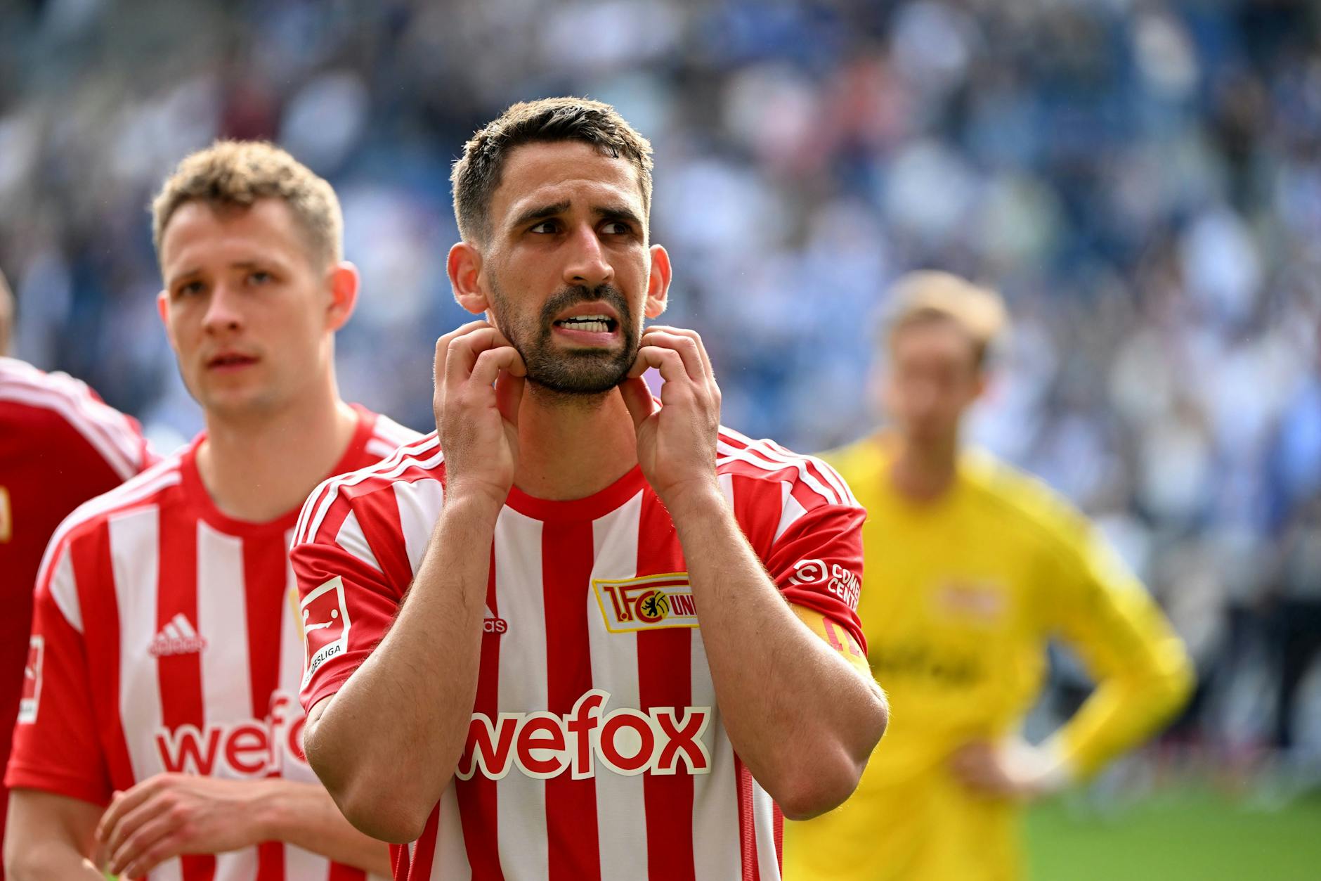 Rani Khedira war nach dem Spiel enttäuscht von der Leistung seiner Mannschaft in Sinsheim.