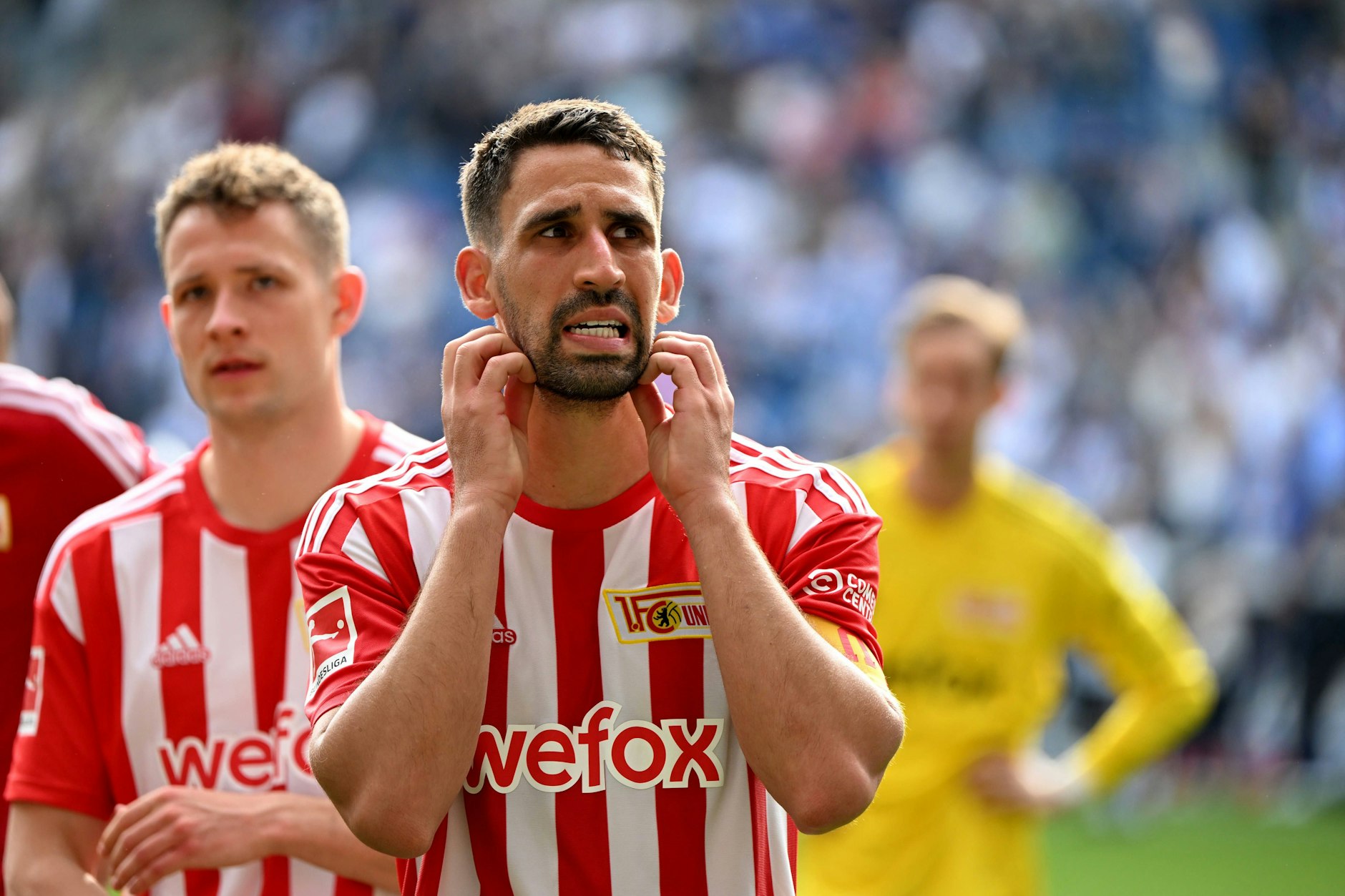Rani Khedira war nach dem Spiel enttäuscht von der Leistung seiner Mannschaft in Sinsheim.