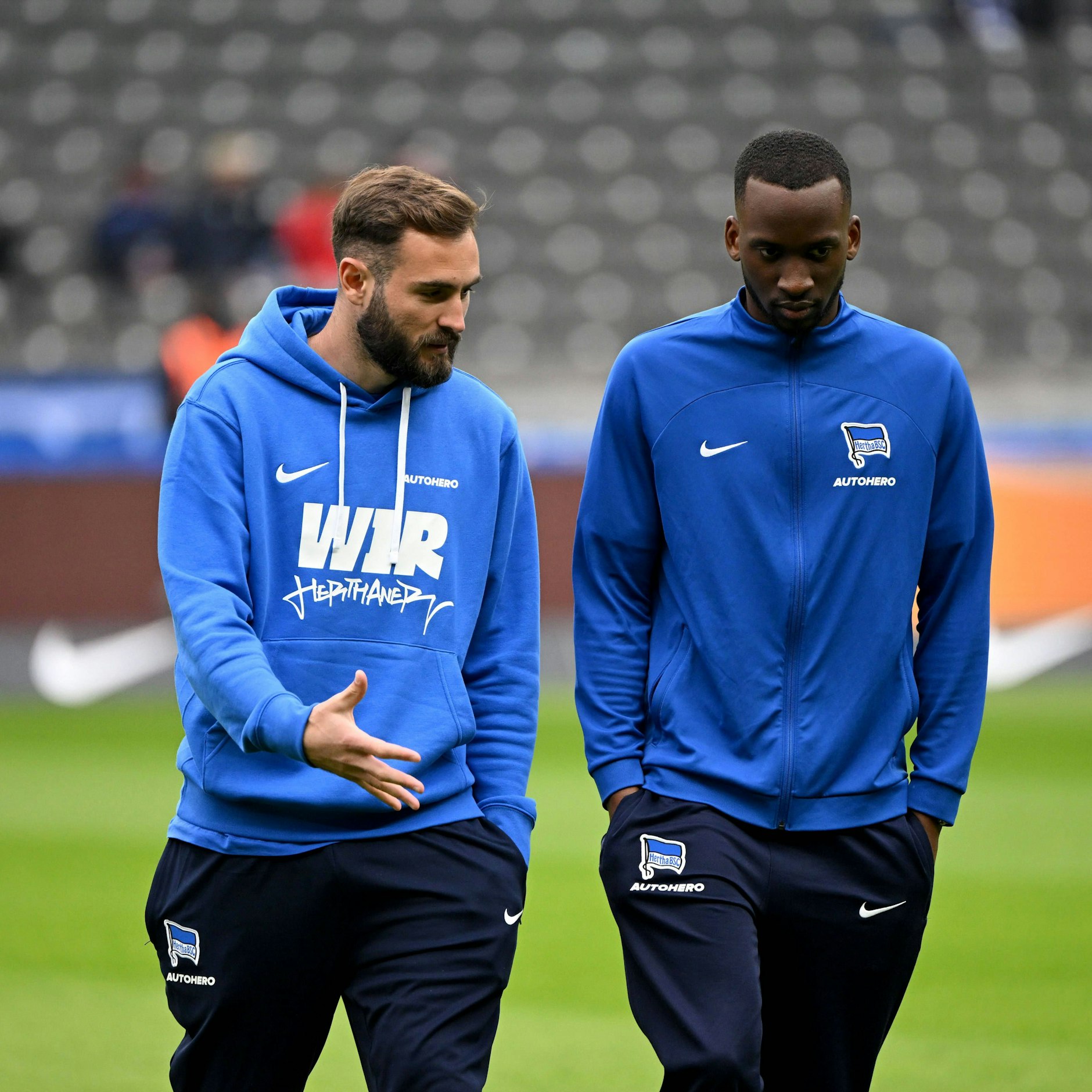 Lucas Tousart und Dodi Lukebakio sind die Topverdiener im Hertha-Team. So hohe Gehälter kann sich Hertha in der Zweiten Liga nicht leisten.