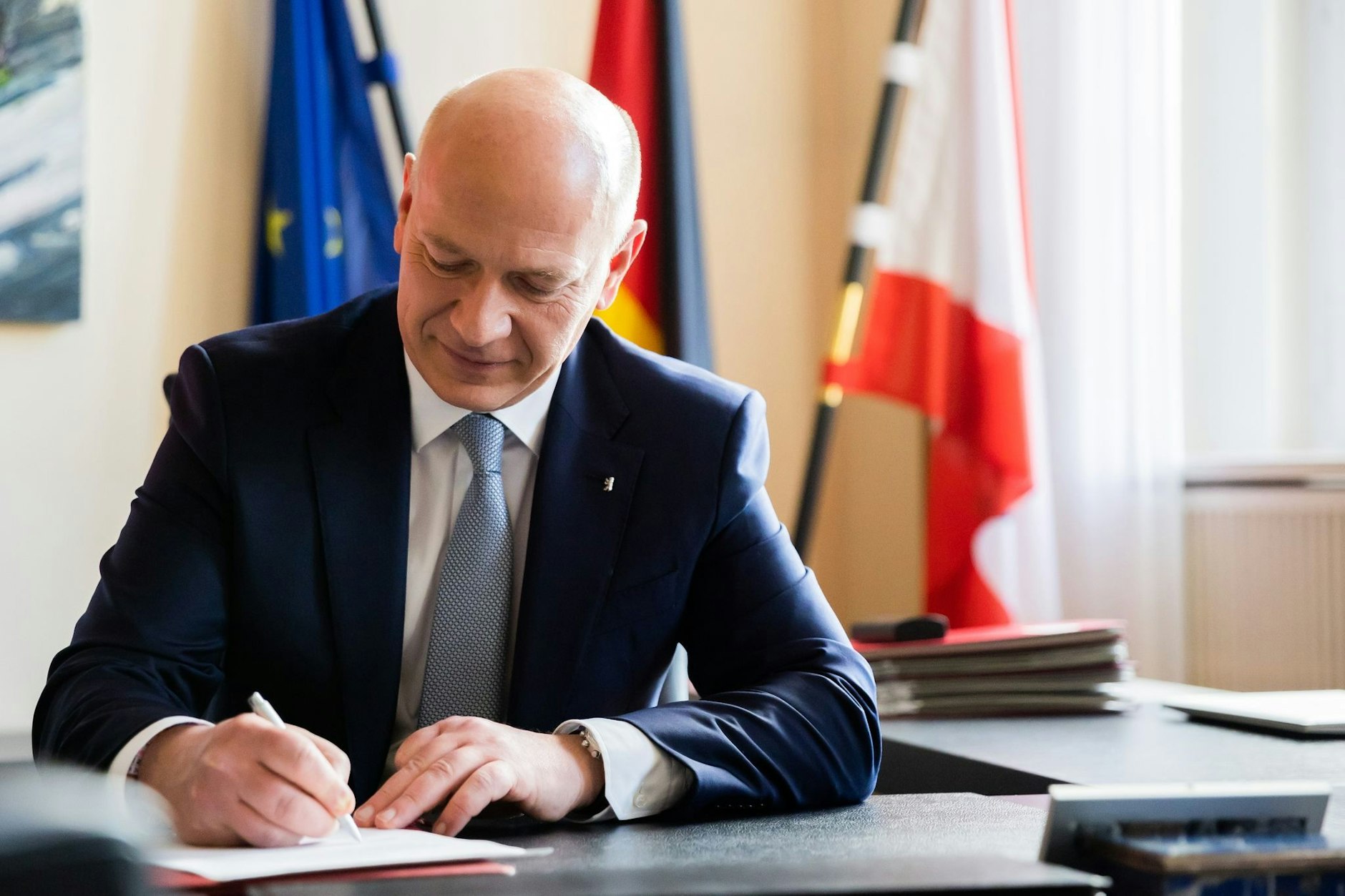 Will „keinen Brief aus der Senatskanzlei in Gendersprache unterschreiben“: der Regierende Bürgermeister Kai Wegner.