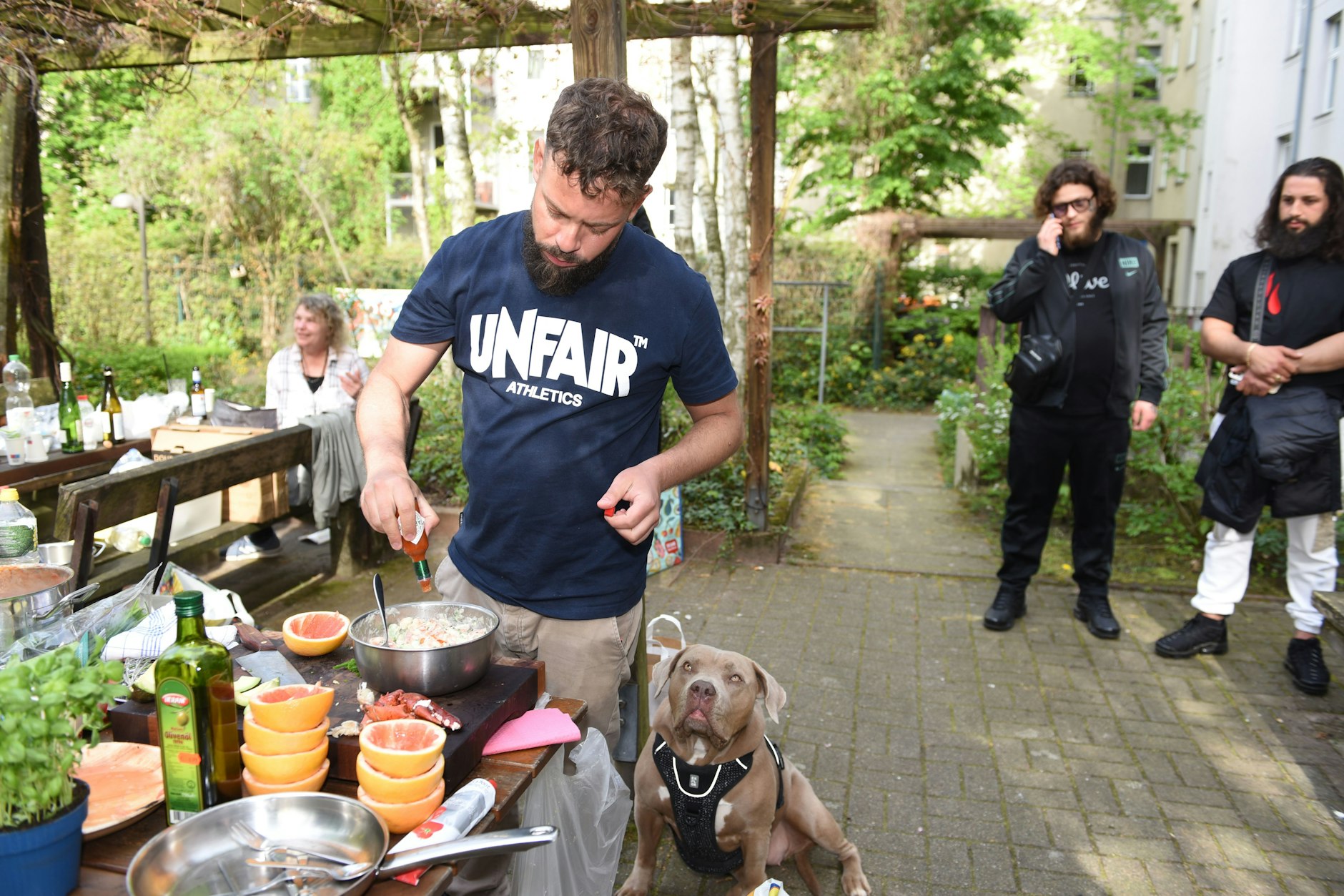 Kochen für Family and Friends: Giuseppe Moi braucht zwei Tage für einen Clip.