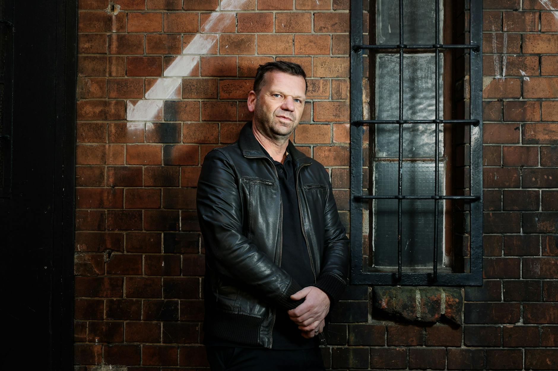 Der Schriftsteller Daniel Höra vor unserem Gespräch in Berlin-Schöneberg