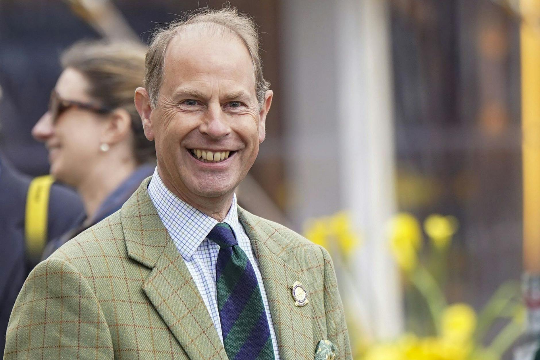 Prinz Edward, Herzog von Edinburgh, kommt heute nach Berlin.