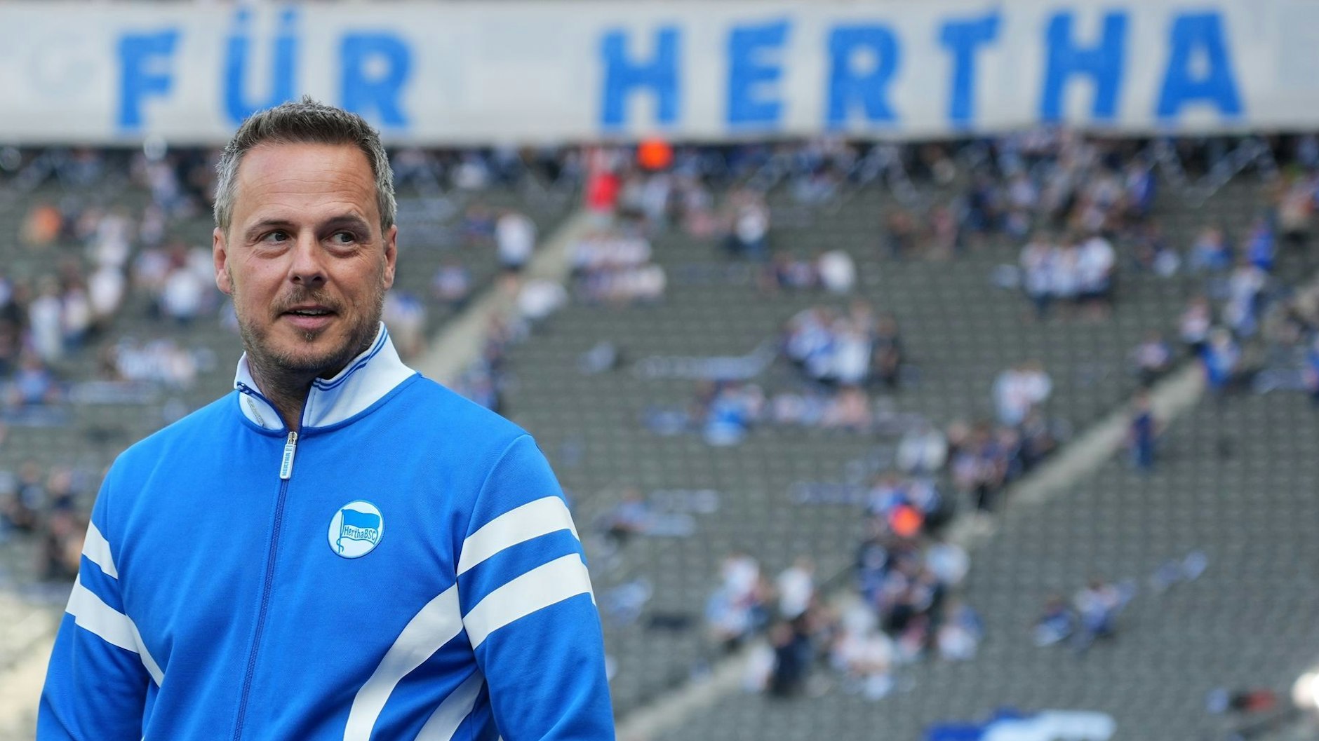 Hoffnungsträger: Hertha-Boss Kay Bernstein lebt den Zusammenhalt im Klub vor.