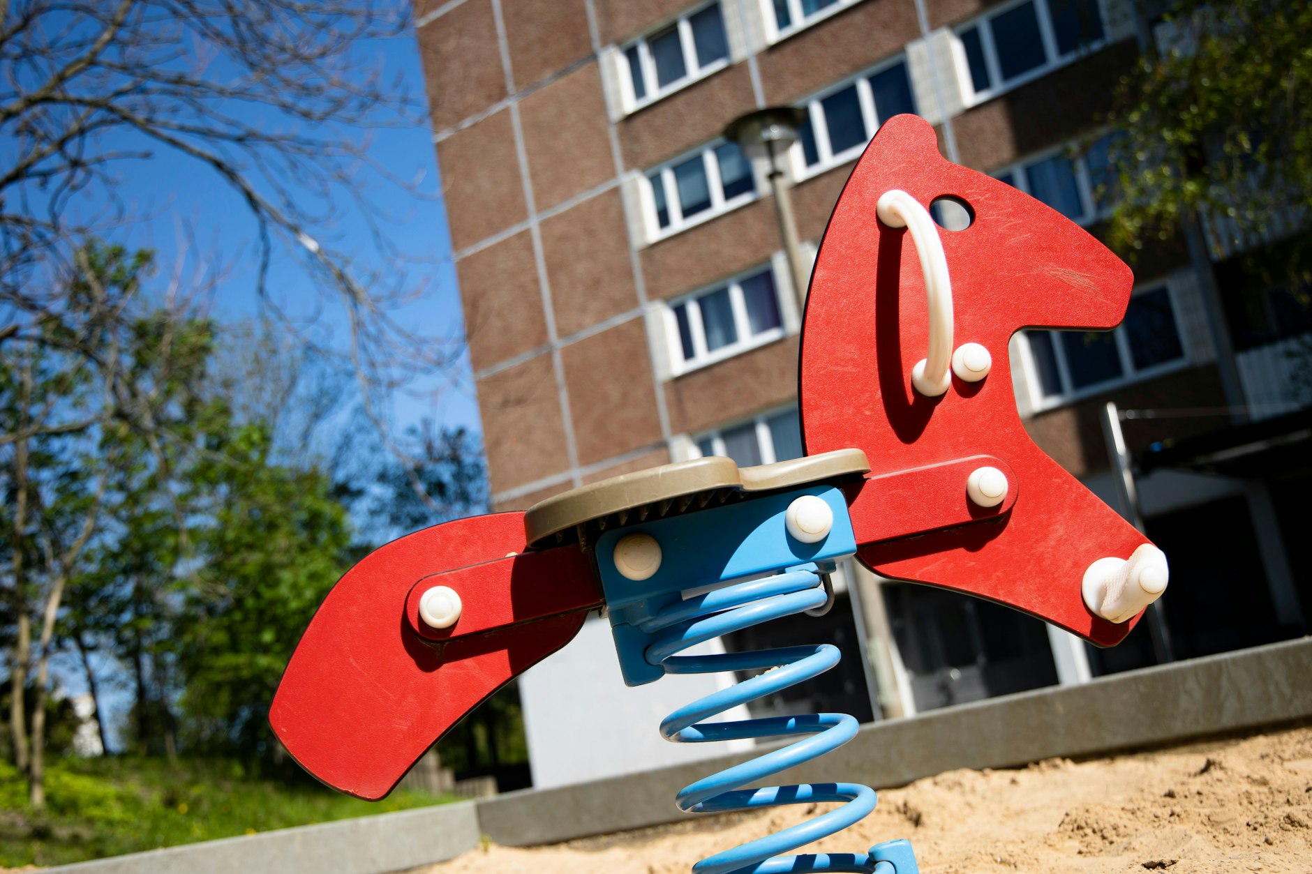 Ein Spielplatz in Berlin.