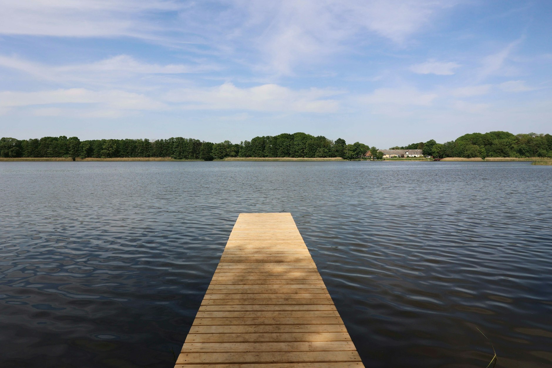 Eine Badestelle am Großen Wentowsee. Hier verschwanden am Herrentag zwei 22-Jährige.