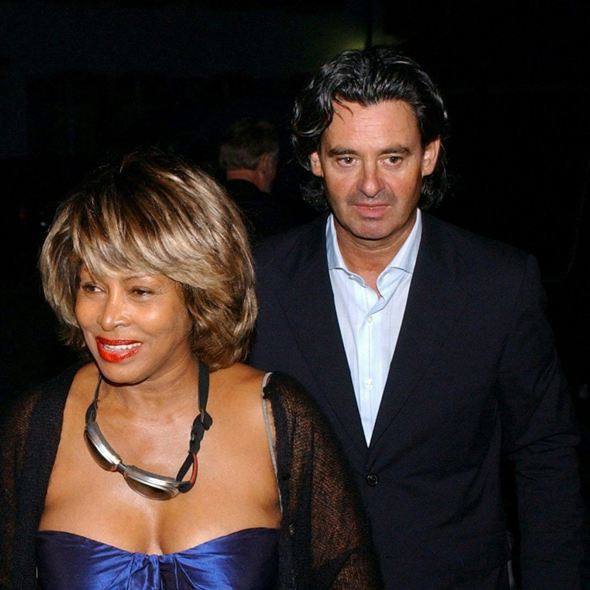 Die Sängerin Tina Turner und ihr Mann Erwin Bach im Jahr 2004 im schweizerischen Basel. 