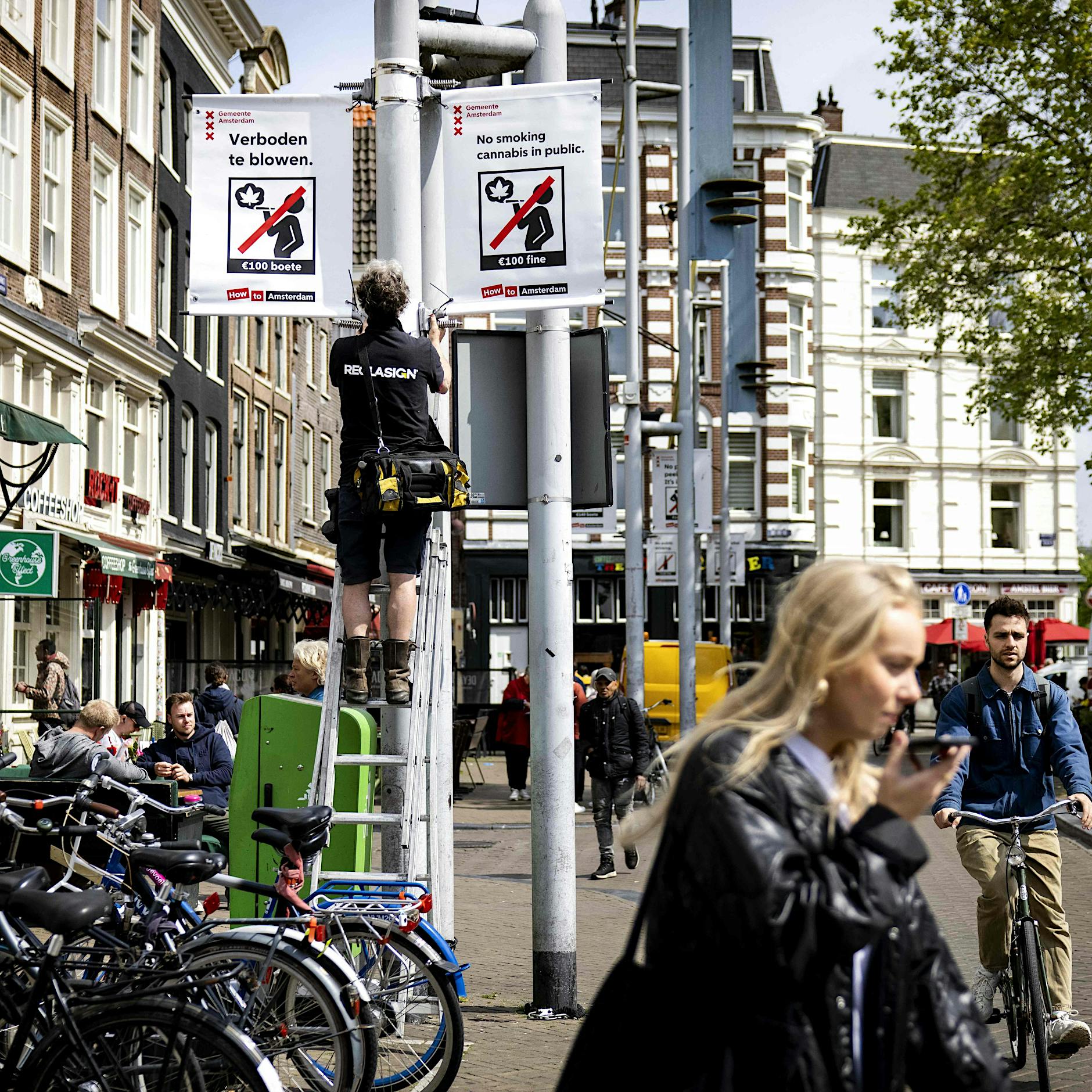 Amsterdam verbietet Kiffen im alten Zentrum